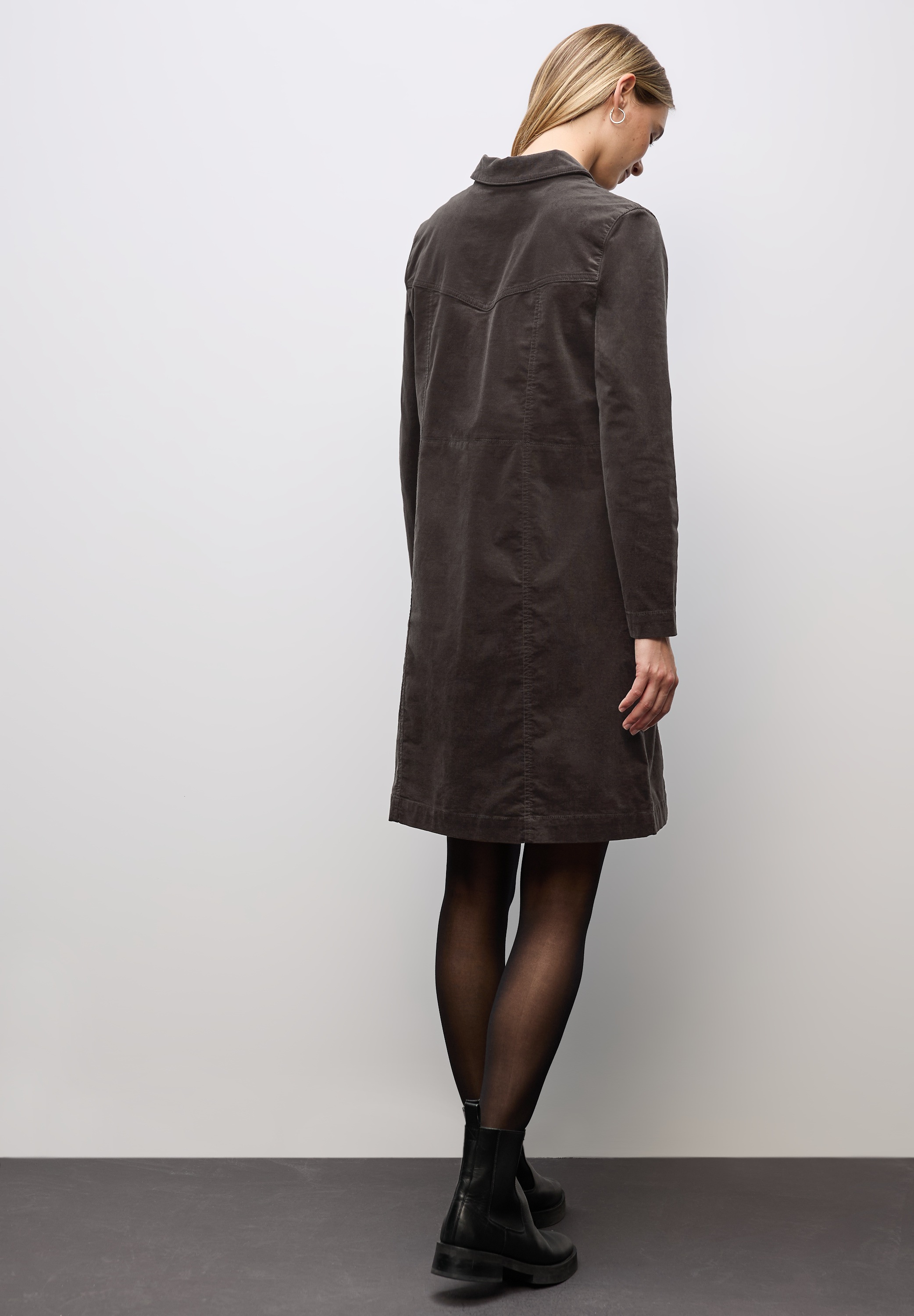 STREET ONE Cordkleid, mit Zipper günstig online kaufen