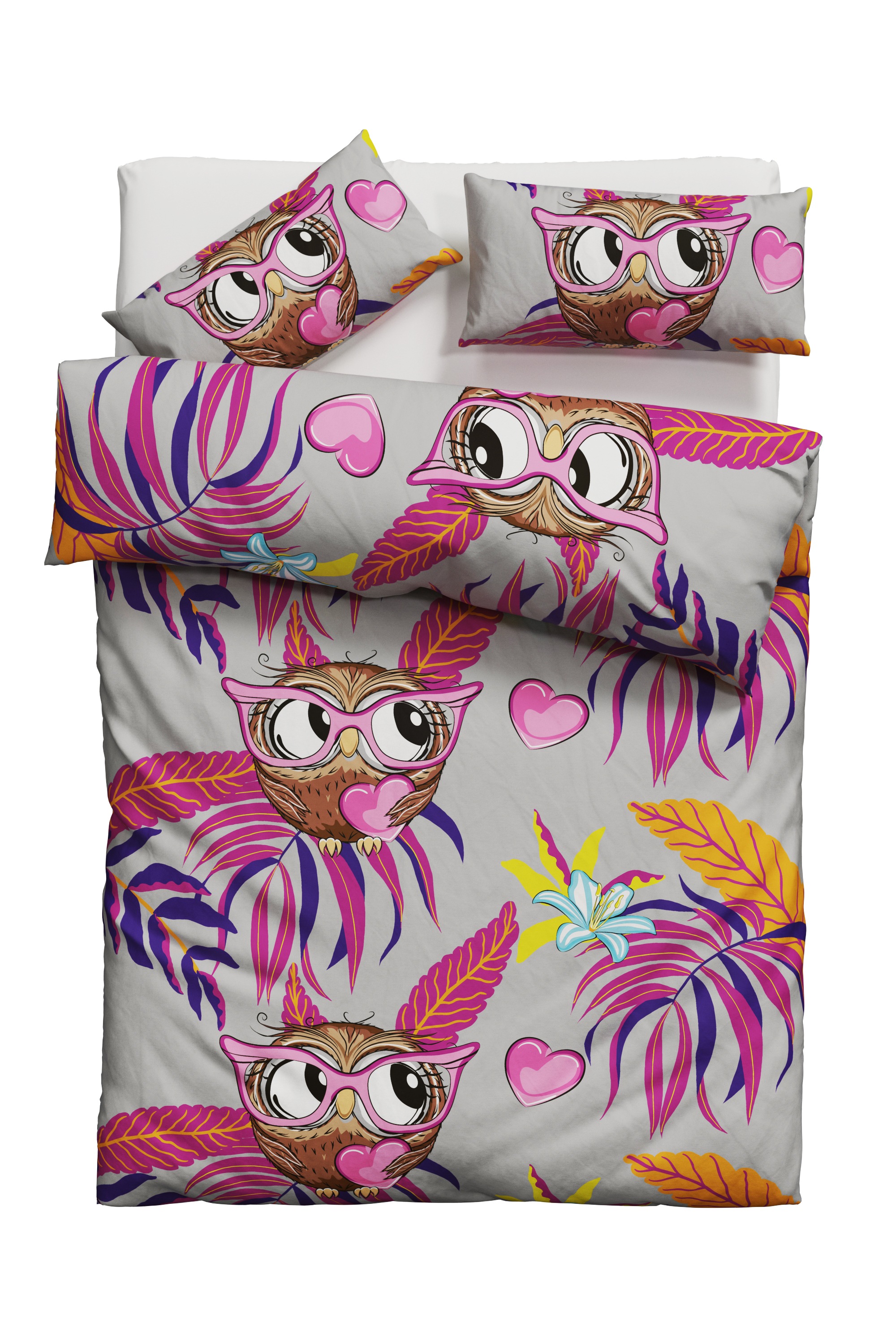 my home Bettwäsche "Physalis" 2 Stk. tlg. in Gr. 135x200 oder 155x220 cm, 1 günstig online kaufen