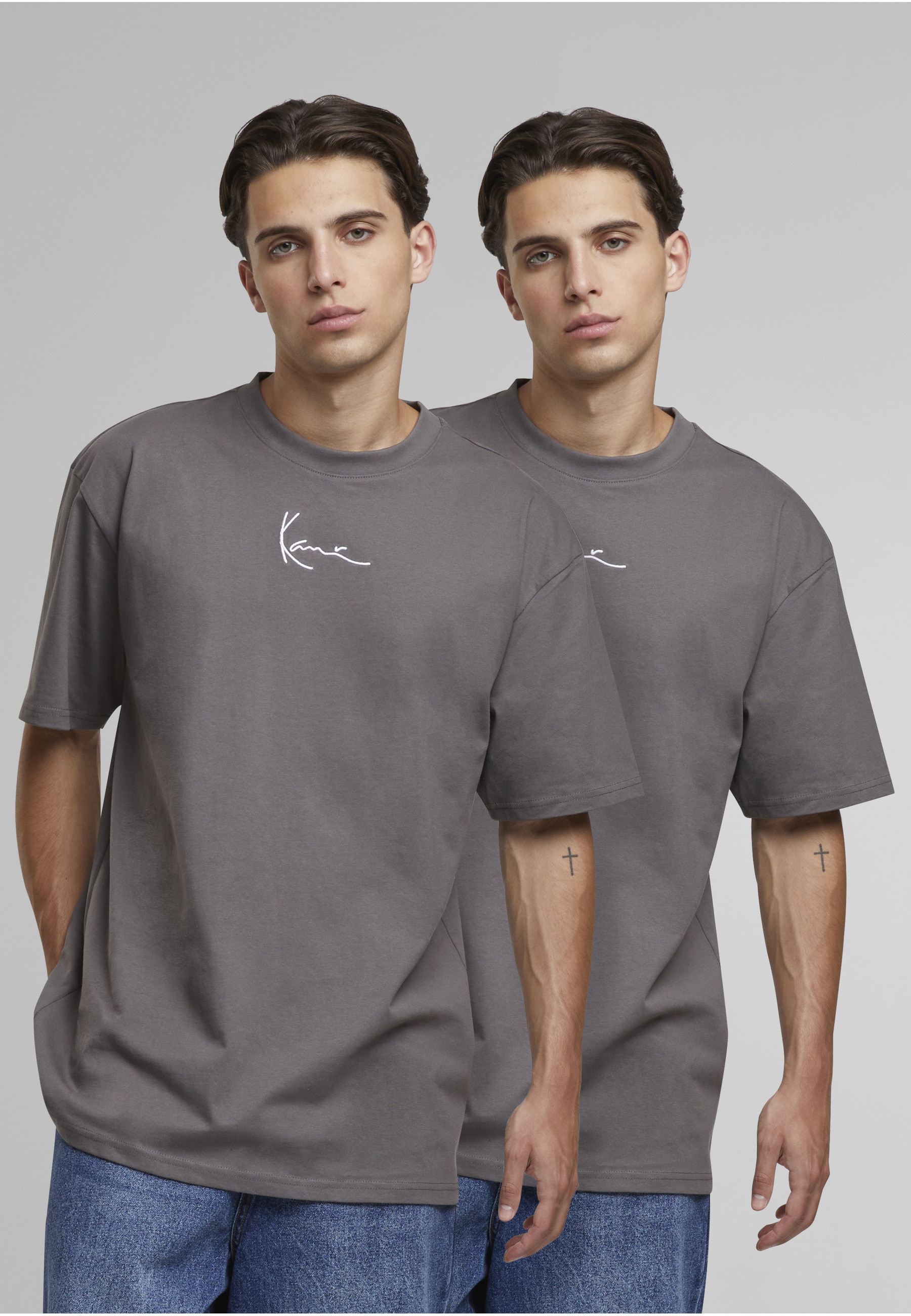 Karl Kani T-Shirt »Karl Kani Herren Karl Kani Small Signature Essential Tee 2-Pack« 1 Stk.
