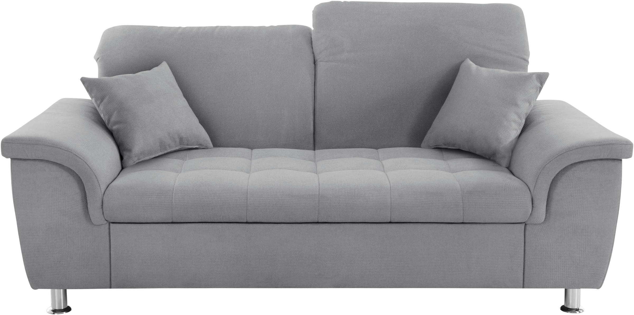 DOMO collection 2-Sitzer "Franzi, zeitlos & elegant, moderne Sitzheftung", günstig online kaufen