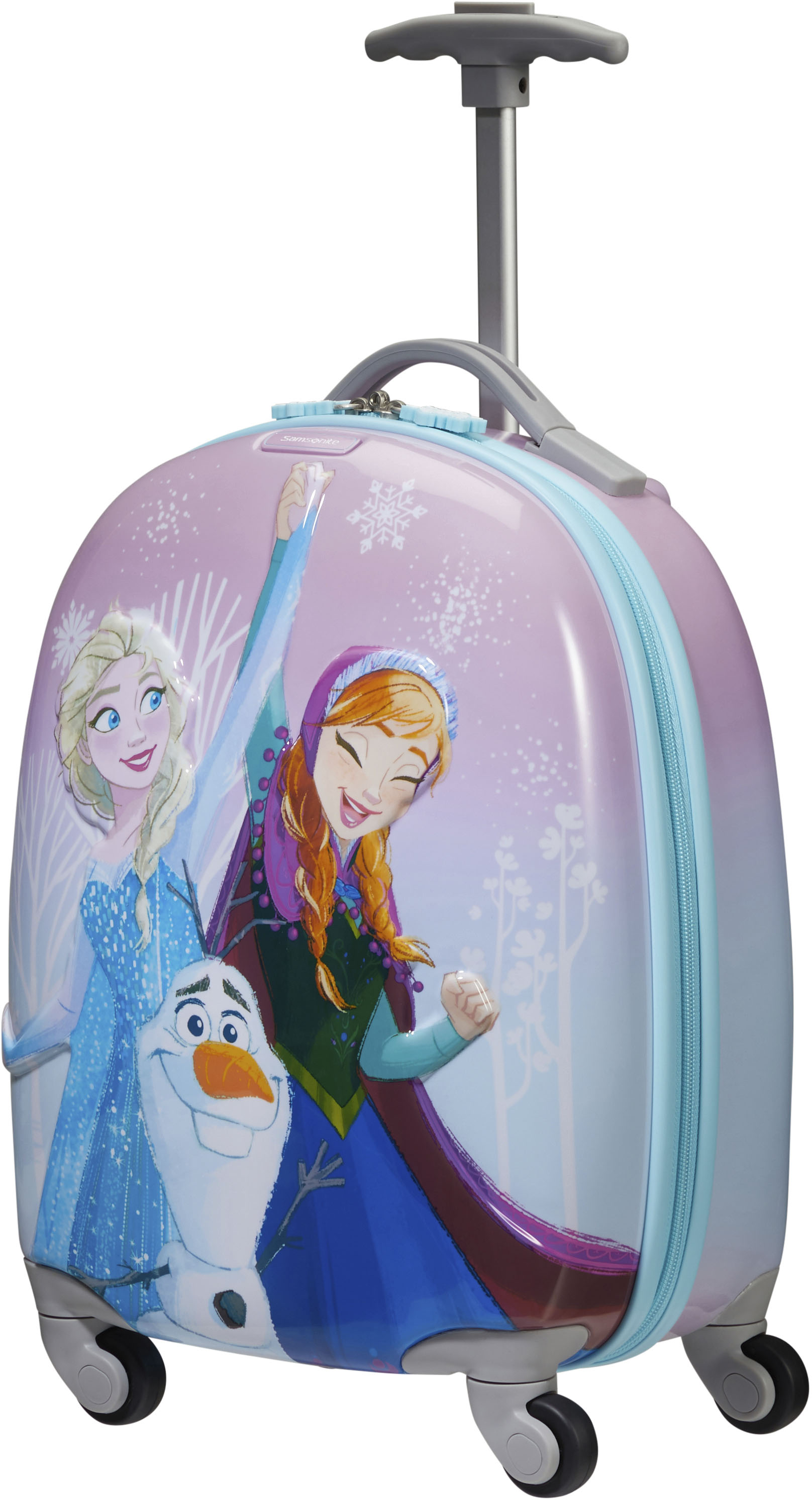 Kinderkoffer »Disney Ultimate 2.0, 46 cm, Frozen«, 4 Rollen, enthält recyceltes Material