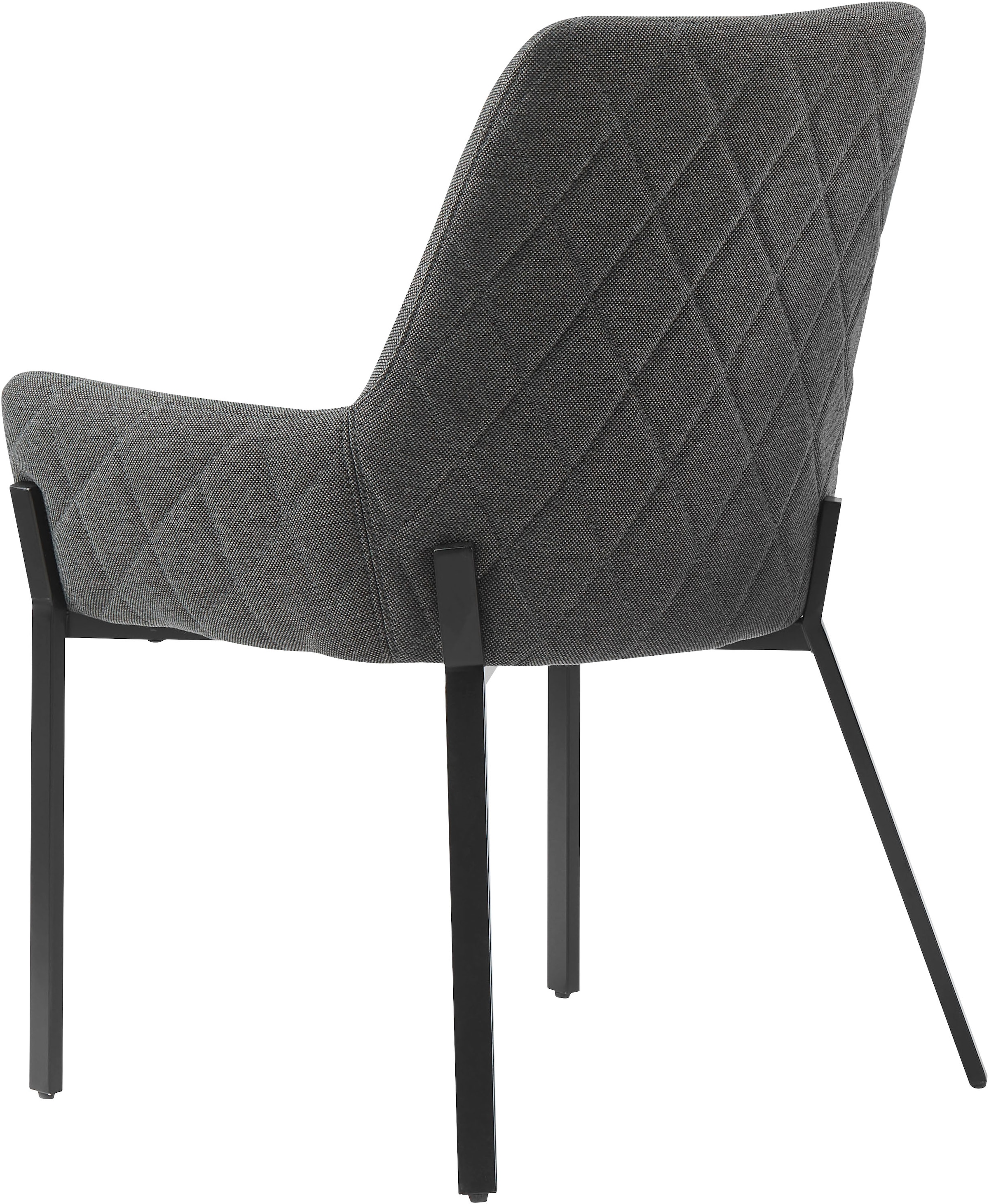 PLACES OF STYLE Stuhl »Lome, TOPSELLER!, OTTOs Choice« () 1 Stk.mit pflegeleichtem Webstoff Bezug, Metallgestell, Sitzhöhe 49 cm