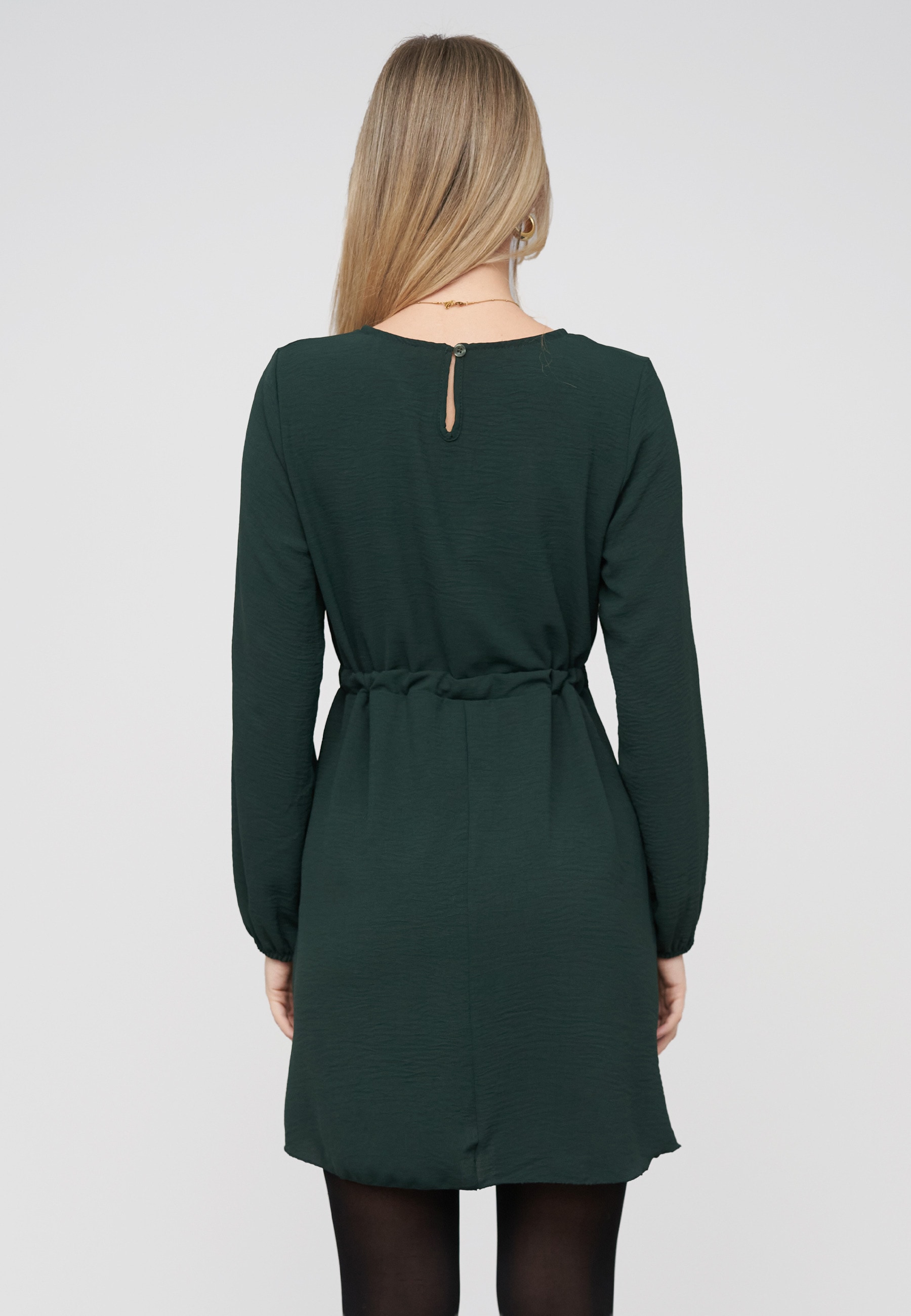 CLOUD 5IVE A-Linien-Kleid »CLOUD 5IVE Longsleeve Musselin Dress« 1 tlg.
