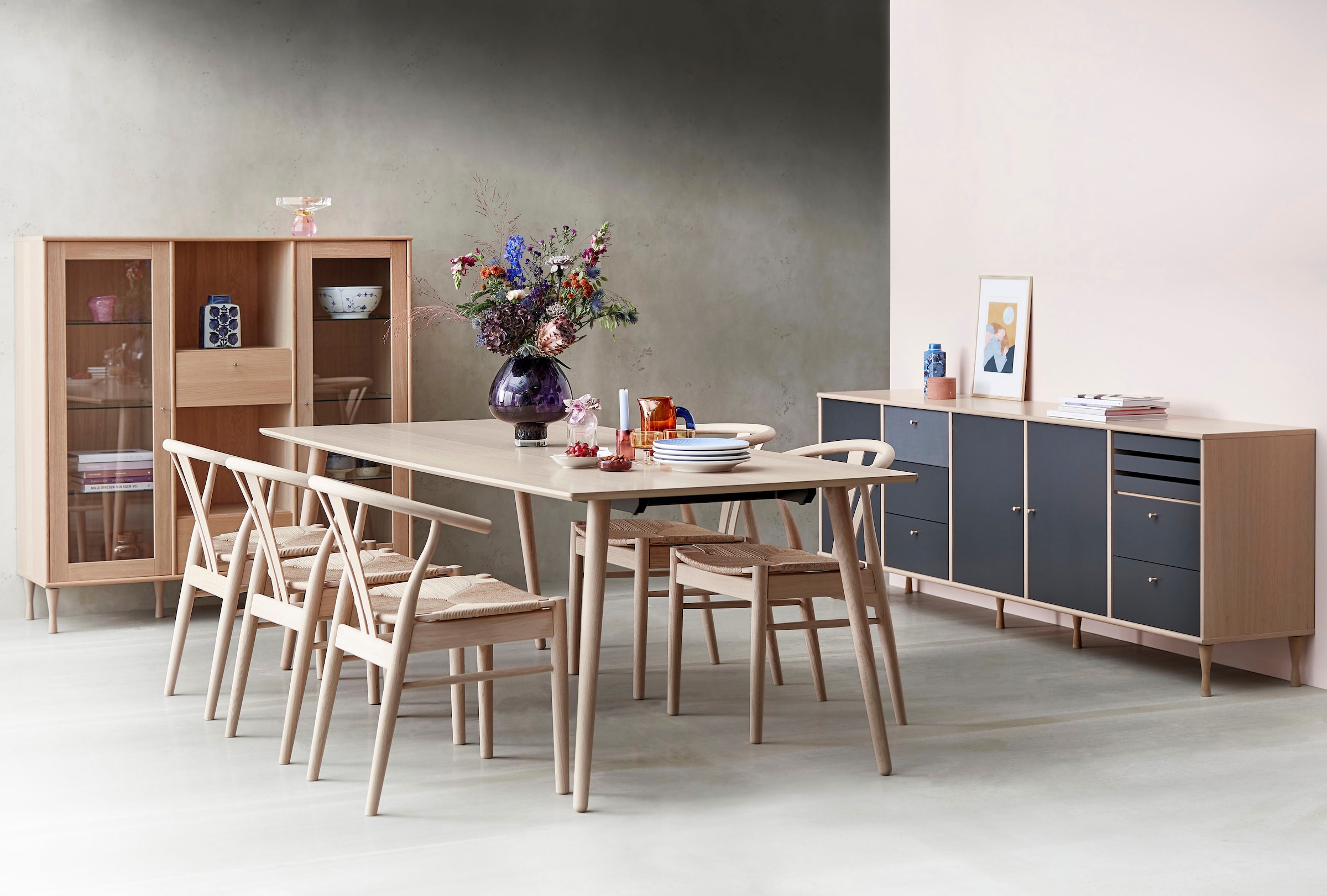 Hammel cm, und BxHxT Furniture bootsförmige Ladendirekt aus Hammel, MDF/Laminat Meza in SKU: für by Preisvergleich | Tischplatte zwei, 165x90x75 Recyceltes, 30565043 Esstisch einem Eichenholzgestell, aus