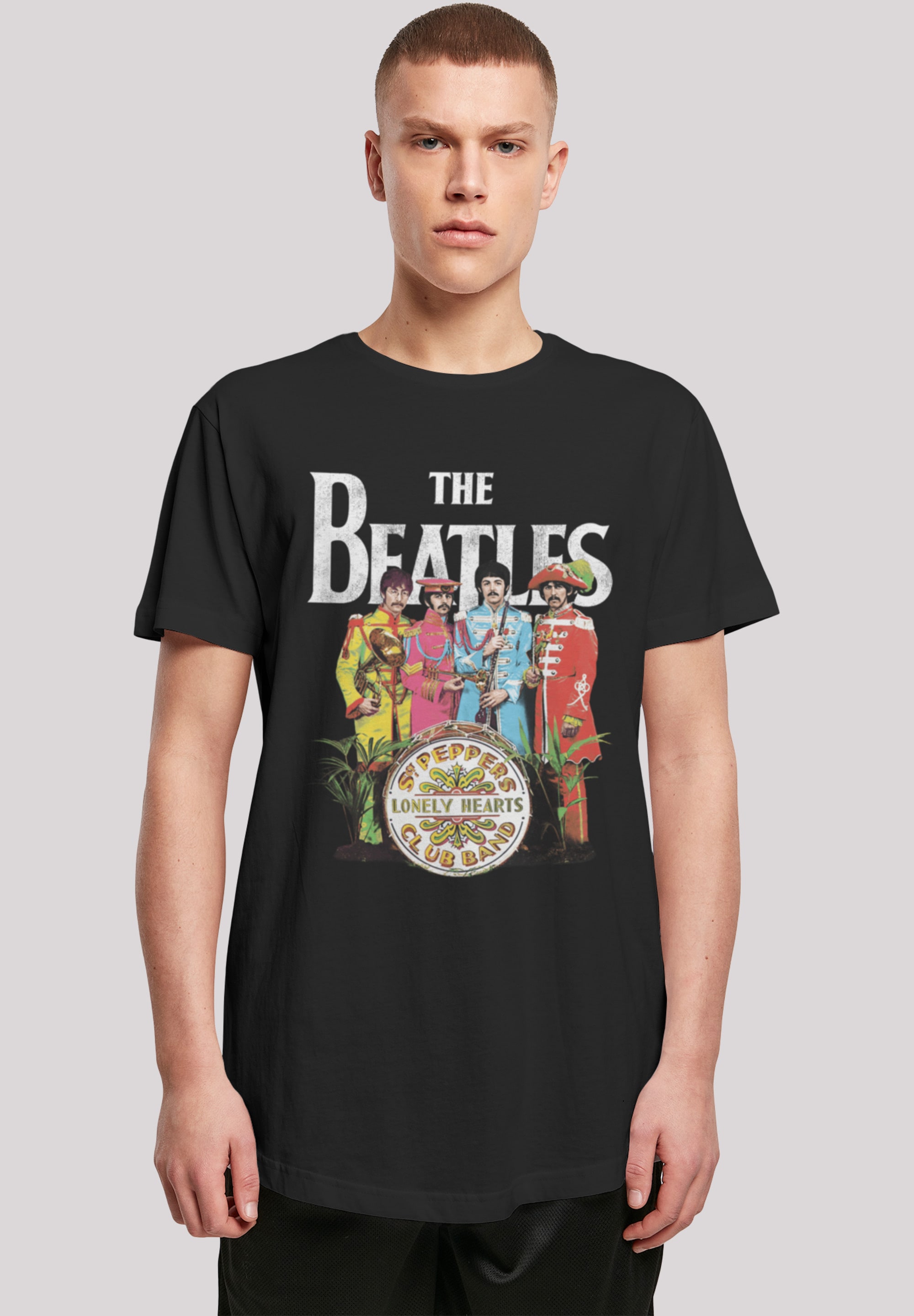 F4NT4STIC T-Shirt »The Beatles Band Sgt Pepper Black«, Print ▷ kaufen | BAUR