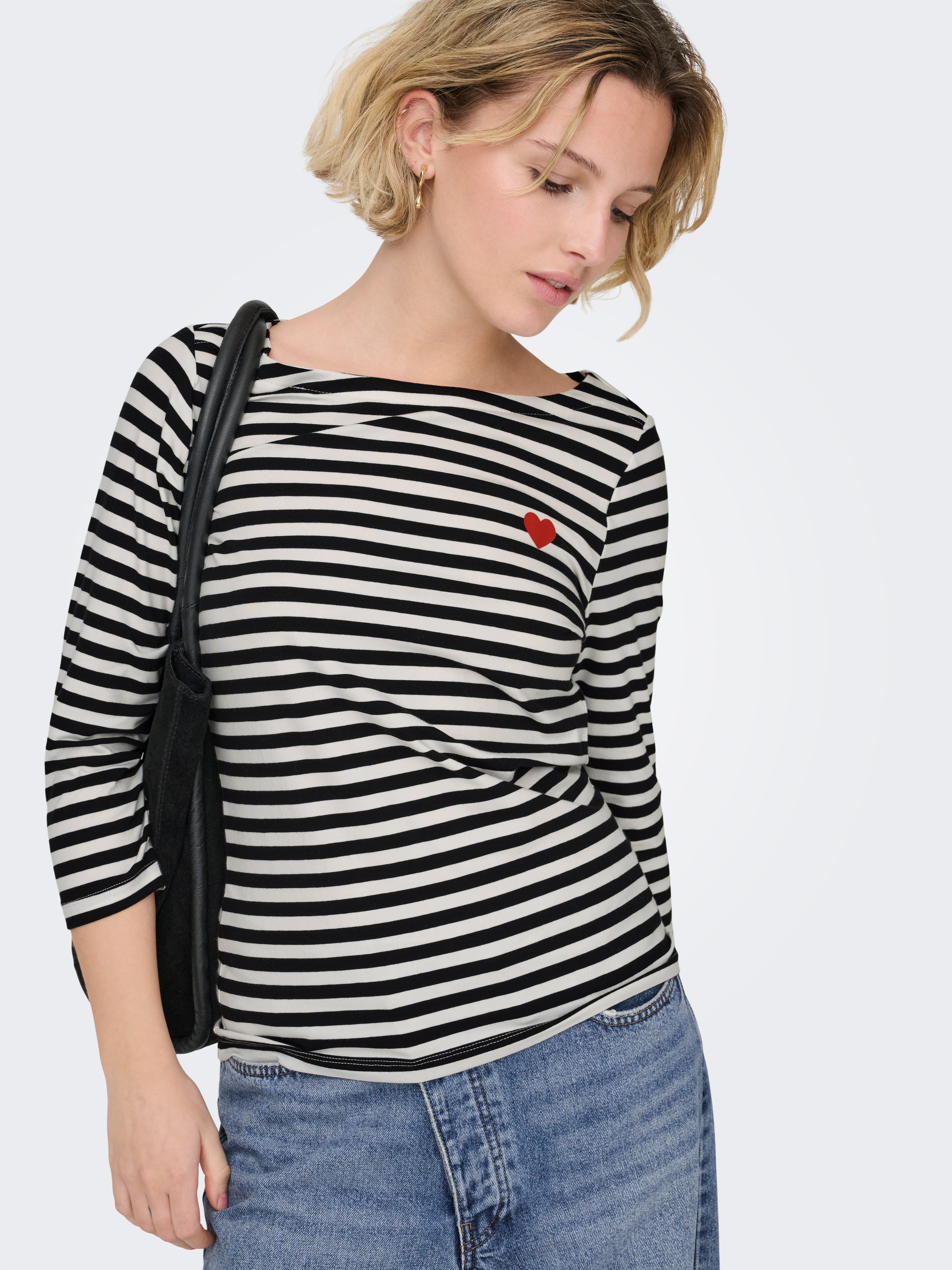 ONLY 3/4-Arm-Shirt "ONLFIFI LIFE 3/4 PRINTED TOP CS JRS" günstig online kaufen