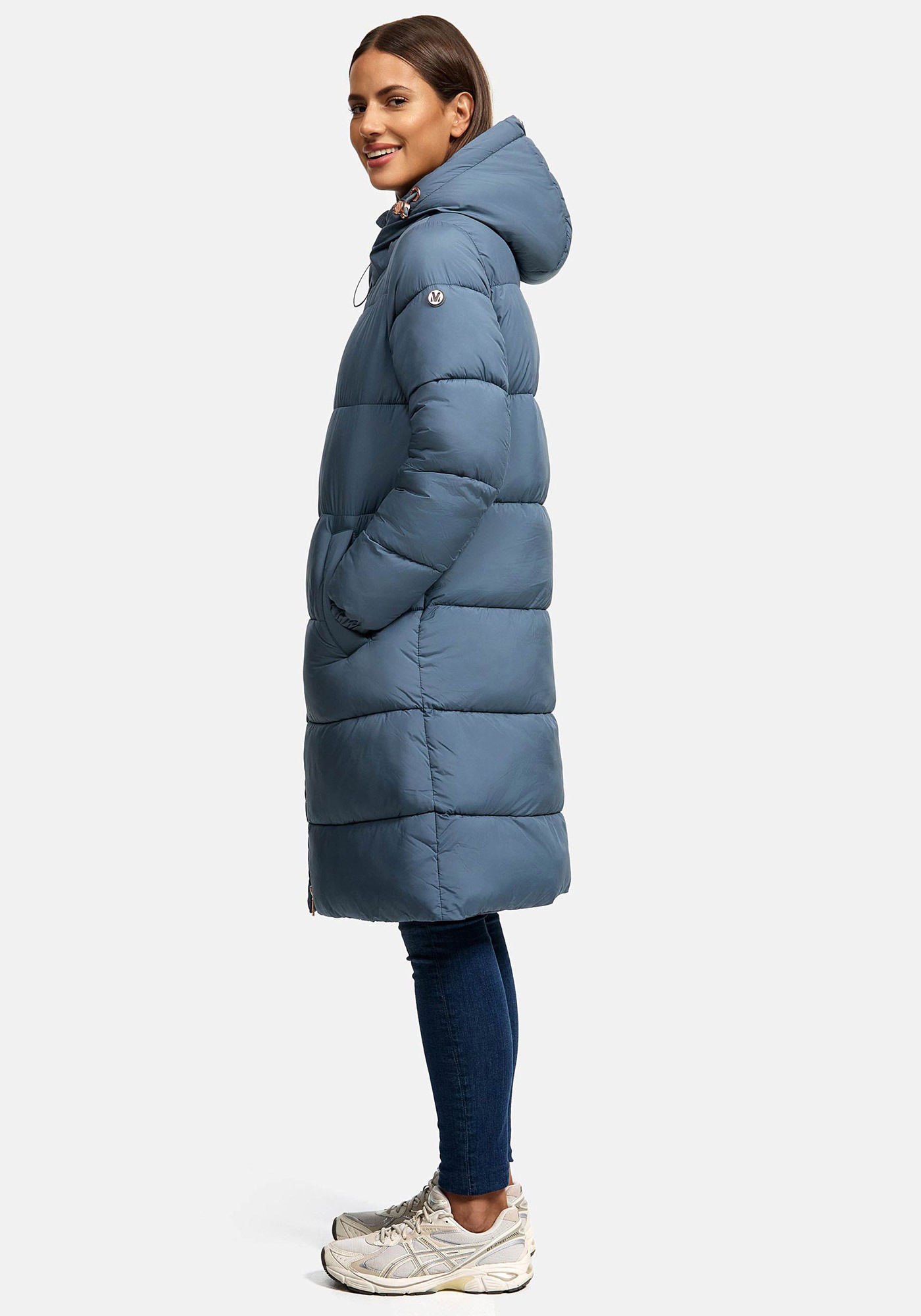 Marikoo Winterjacke »Nomadiaa«, Lange Damen Winterjacke