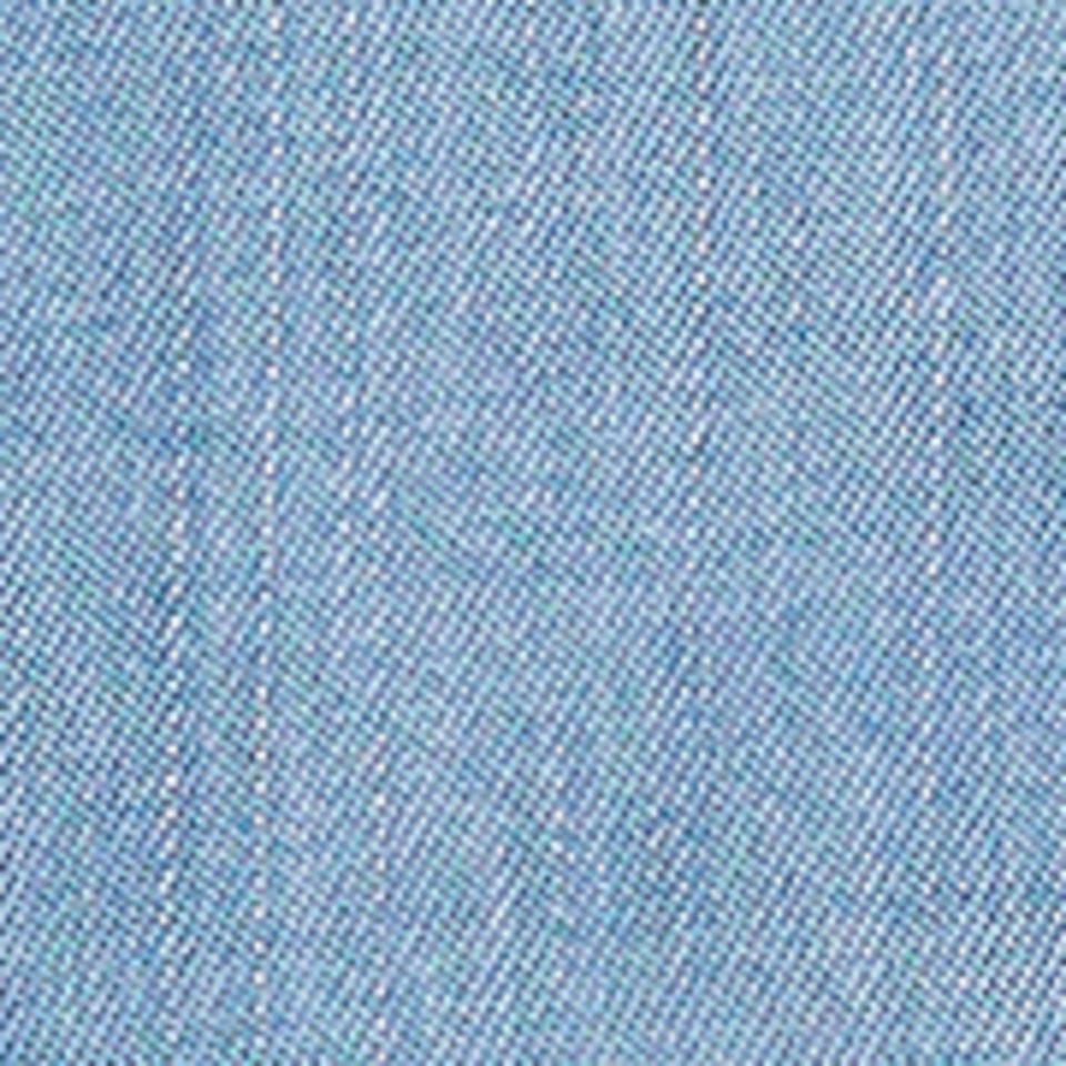 Cecil Kurzarmbluse in Denim-Optik