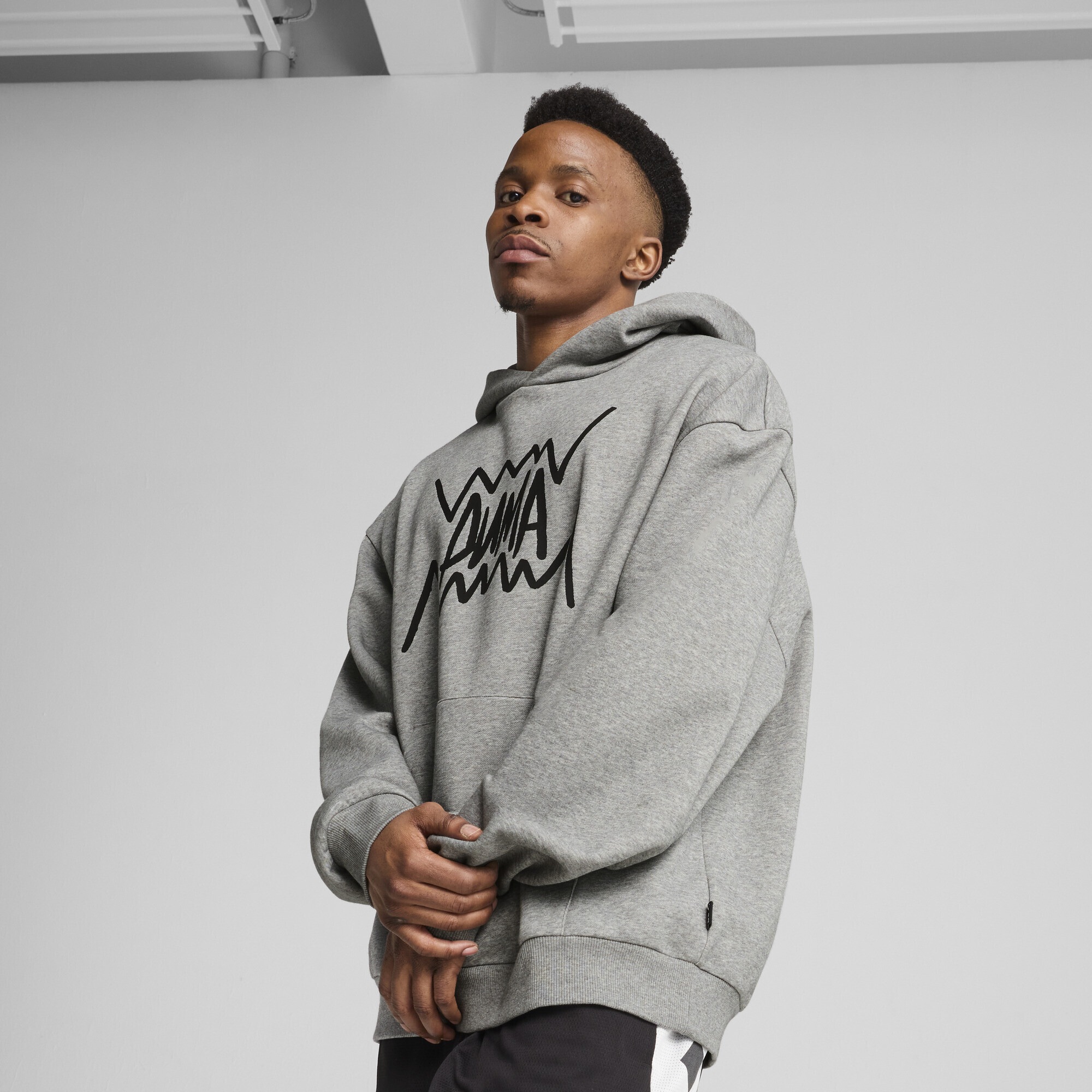 PUMA Hoodie »Jaws Core Basketballhoodie Herren«