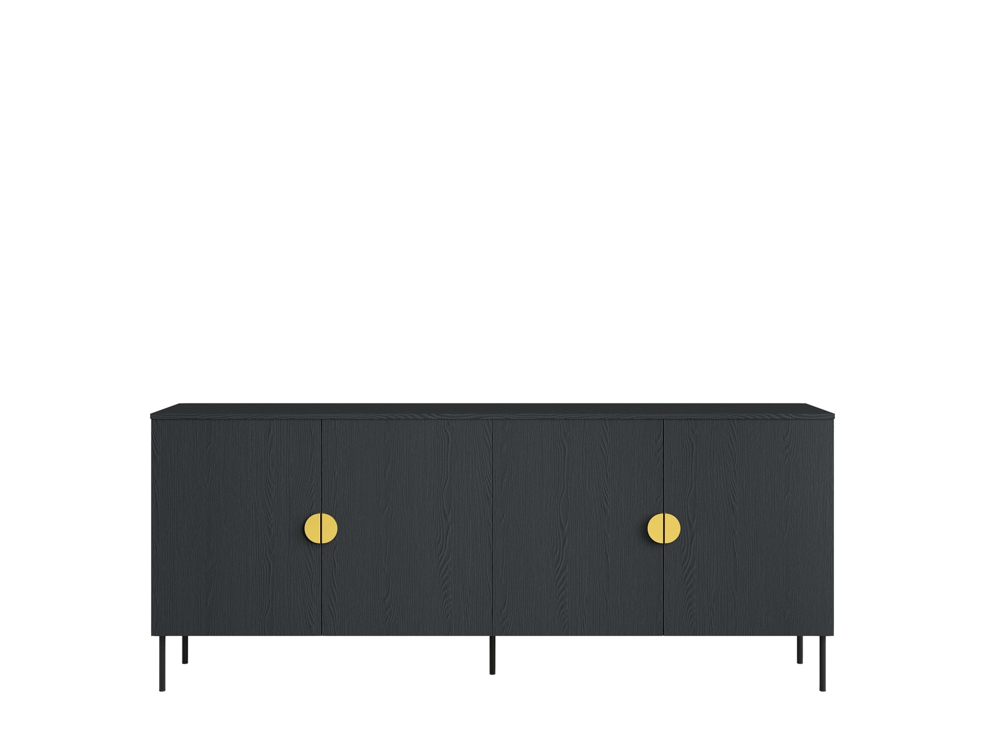 Home affaire Kommode "BELLOT Sideboard mit 4 Fächer, 4 Türen, B/T/H: 213/40 günstig online kaufen