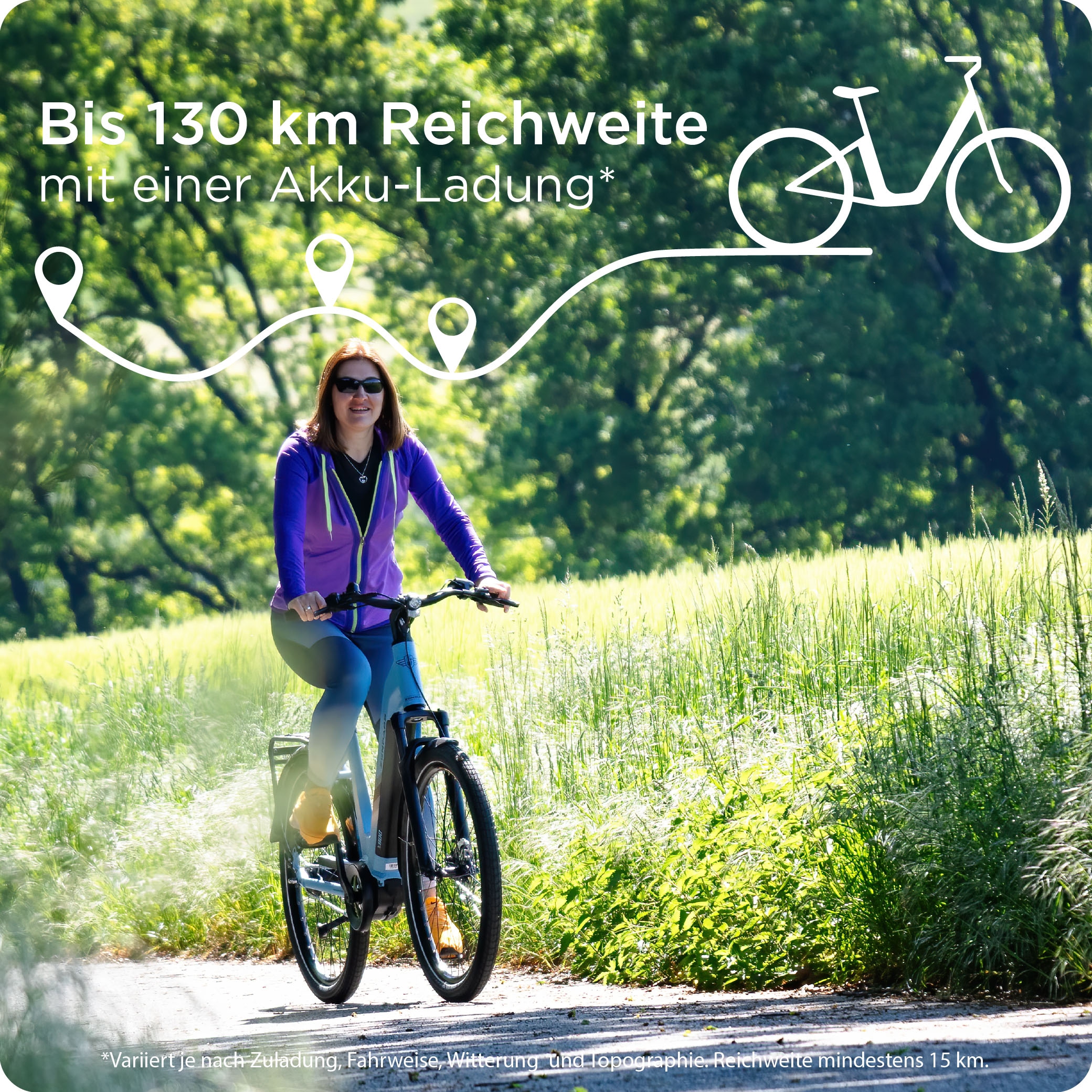 Zündapp E-Bike »X800«, 7 Gang, Mittelmotor 250 W