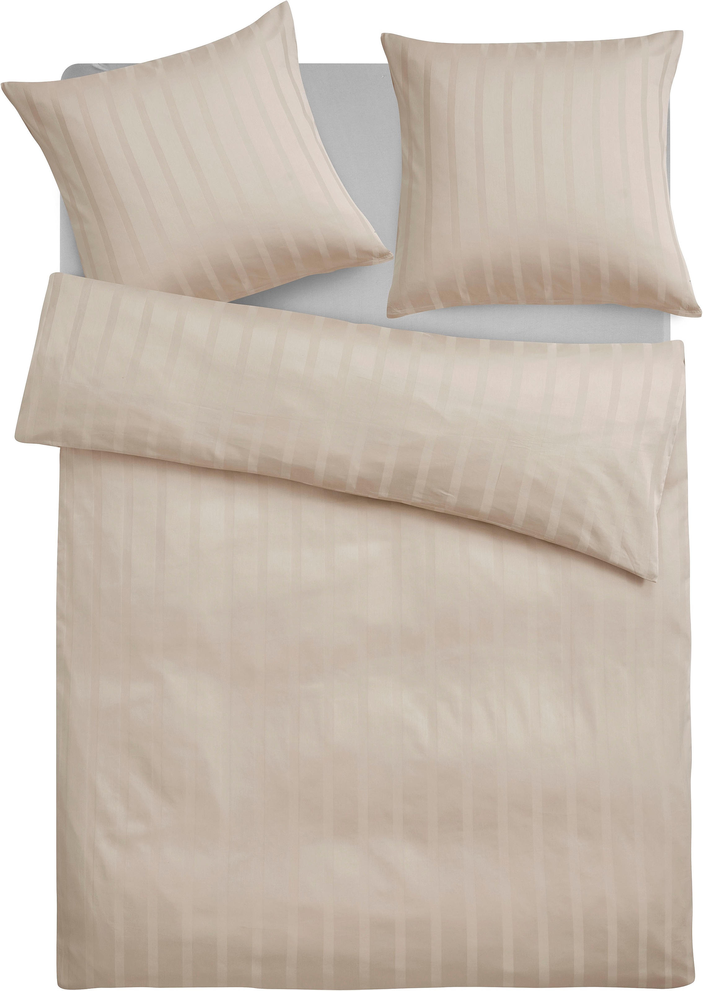 LeGer Home by Lena Gercke Bettwäsche "Leonore" 2 tlg. Mako-Satin Streifen a günstig online kaufen