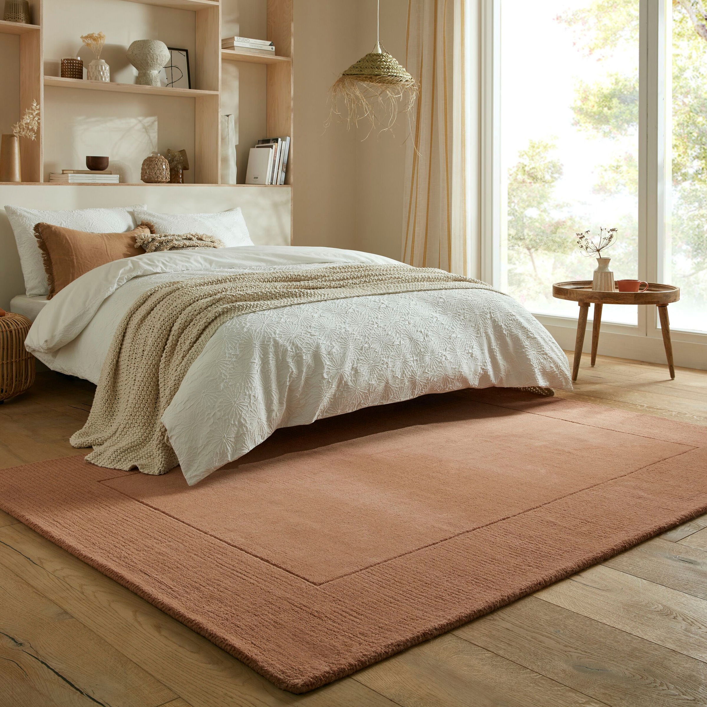 FLAIR RUGS Wollteppich "Tuscany" rechteckig 8 mm Höhe günstig online kaufen