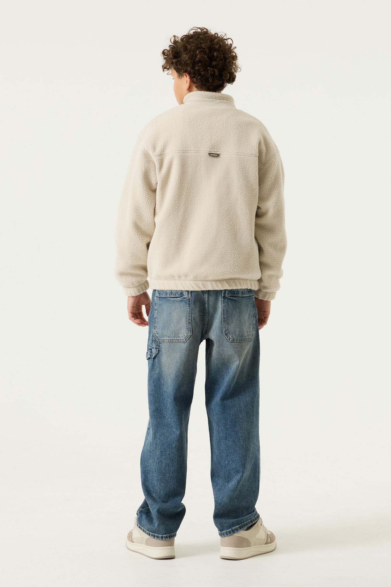 Garcia Sweatjacke in Teddyfell Optik for BOYS