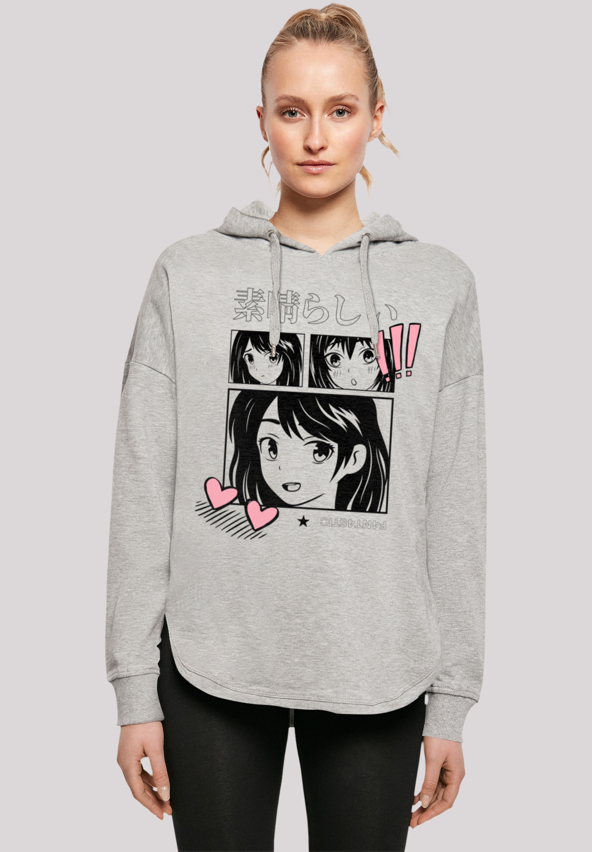 F4NT4STIC Megztinis su gobtuvu »Manga Anime Japa...