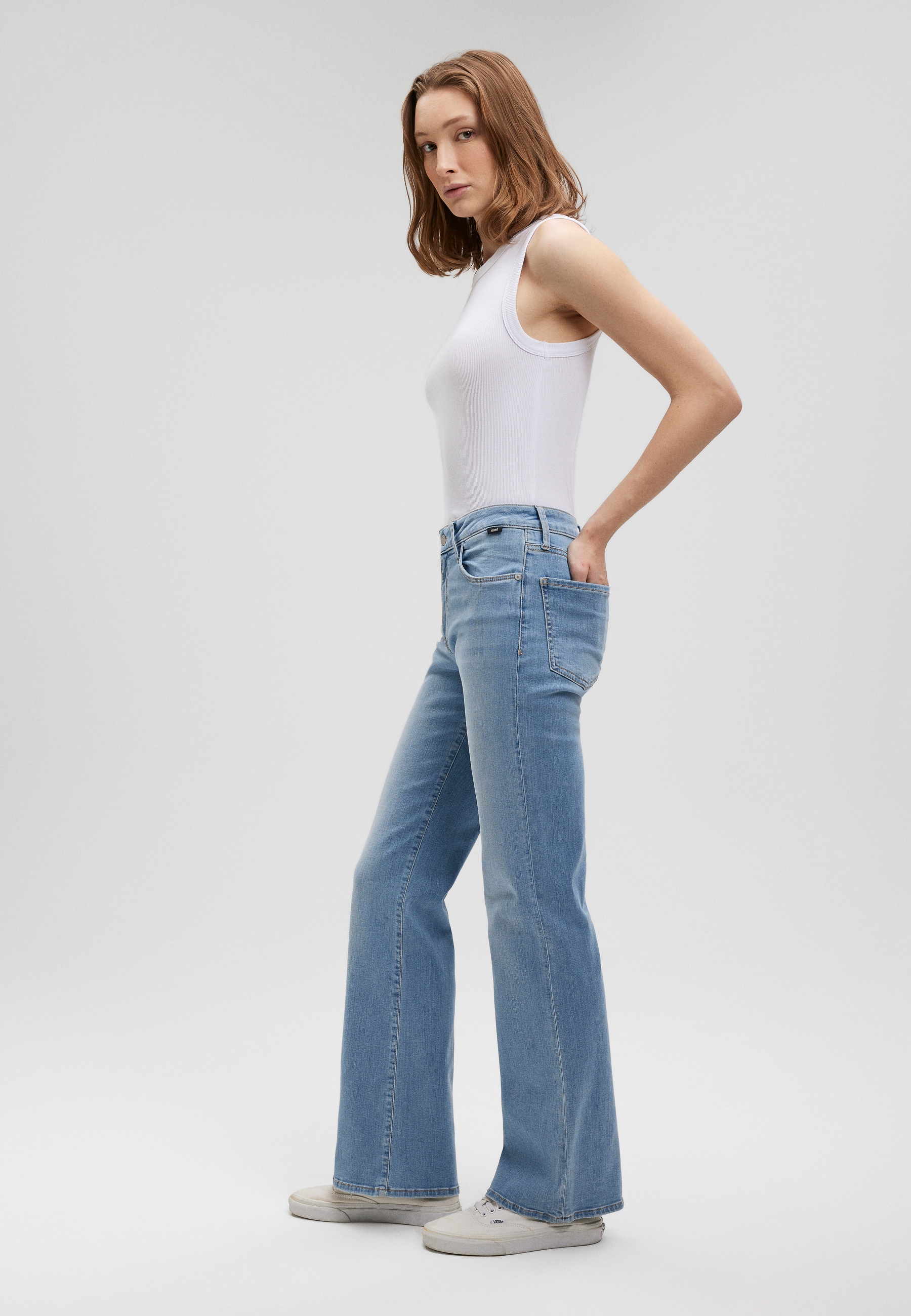 Mavi Gerade Jeans »IBIZA«, All Blue Straight Leg Jeans
