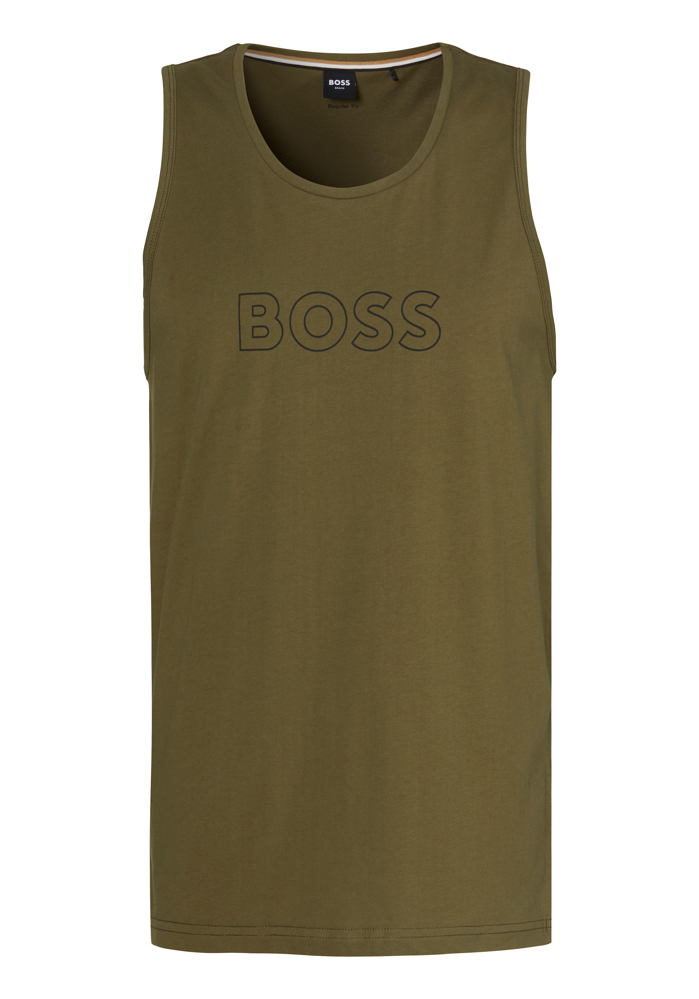 T-Shirt »Beach Tank Top«, mit BOSS Aufdruck