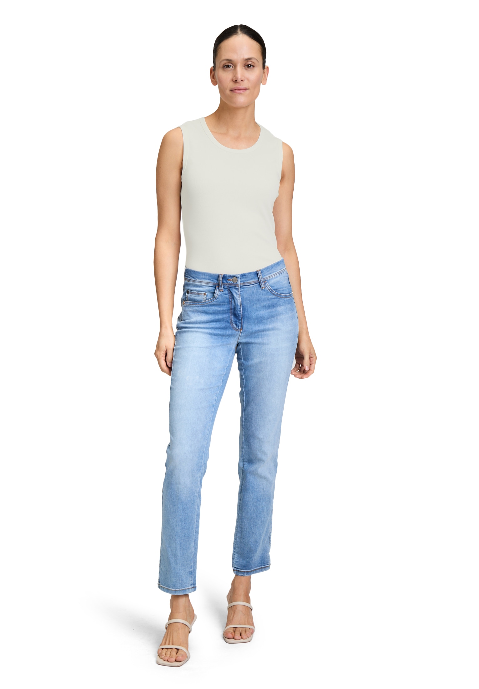 Betty Barclay T-Shirt »Betty Barclay Trägertop mit Rippenstruktur«, (1 tlg.), Material