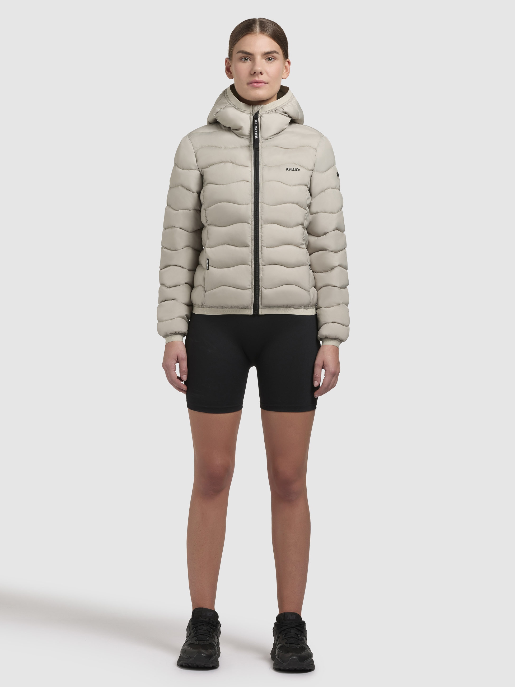 khujo Steppjacke »NARGO«, mit Kapuze