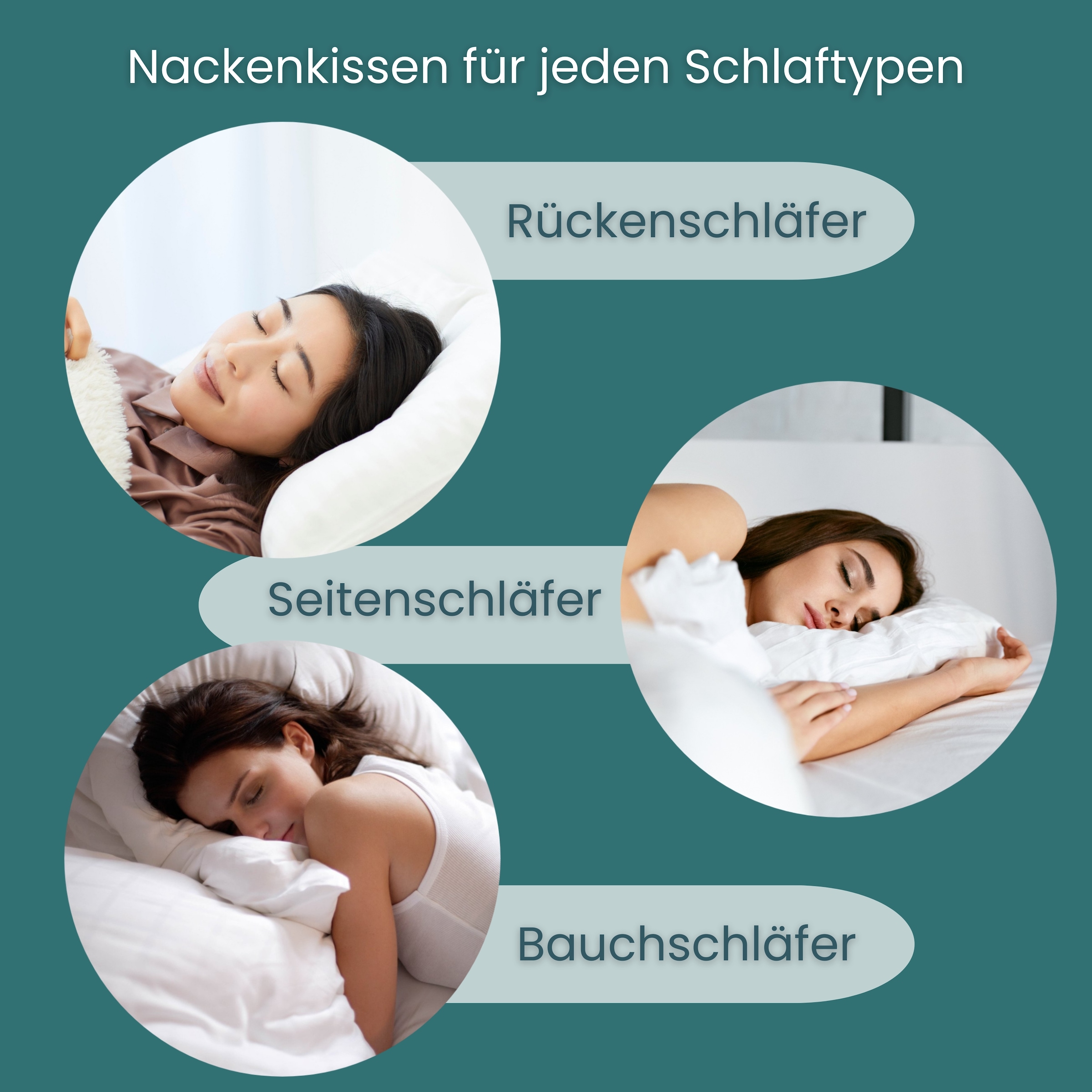 OTTO home Nackenstützkissen »Jenille, NEUHEIT! Nackenstützkissen 40x60 cm« Füllung: Viskoschaum-Stäbchen Bezug: Polyester 1 Stk. tlg.