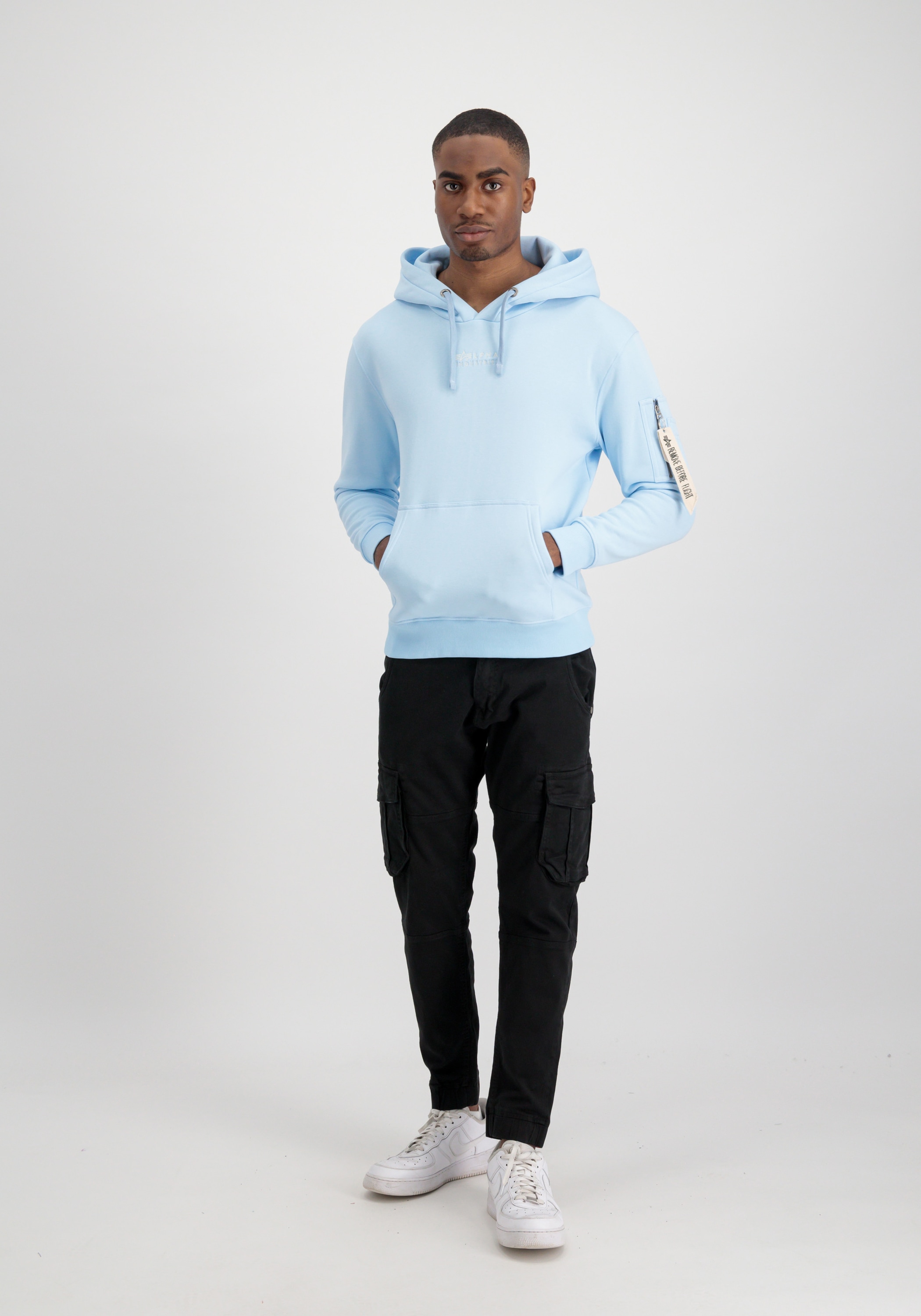 Alpha Industries Hoodie »Alpha Industries Men - Hoodies Organics EMB Hoodie«