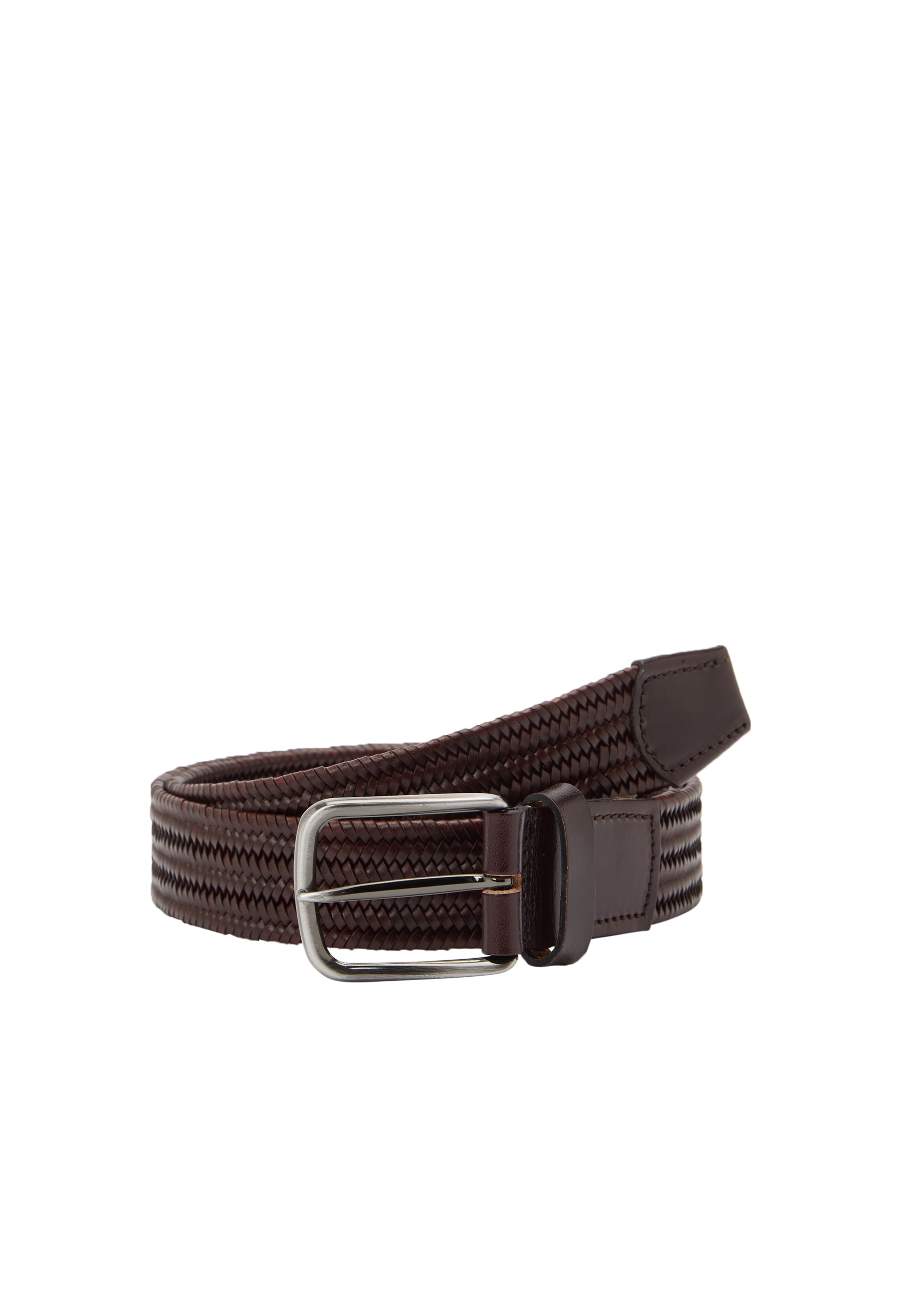 Ledergürtel LLOYD MEN’S BELTS "Lloyd Belts Herrengürtel 0258", Herren, Gr. 90, braun (dunkelbraun), Leder, Gürtel Ledergürtel 2