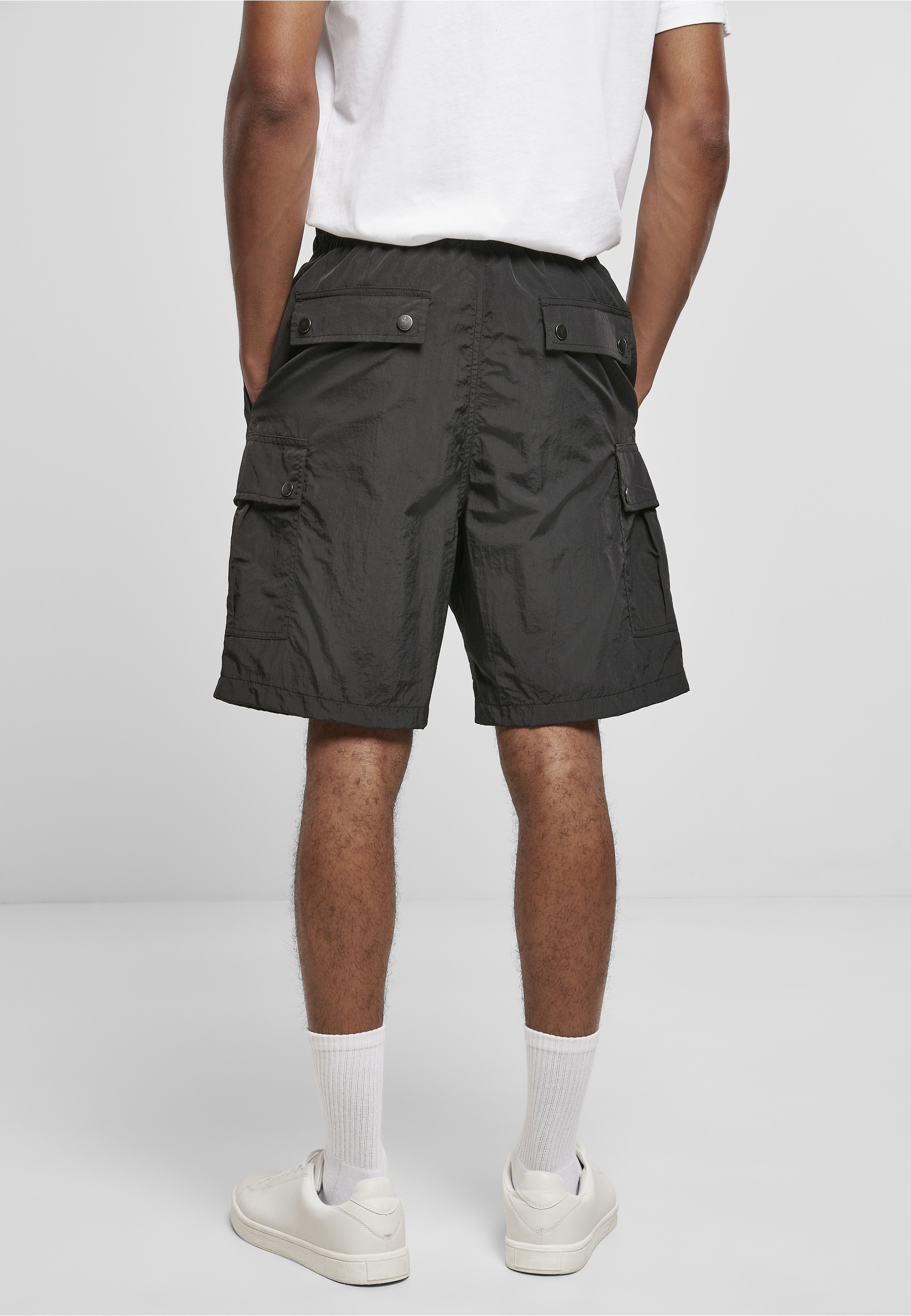 URBAN CLASSICS Cargohose »Urban Classics Herren Nylon Cargo Shorts«