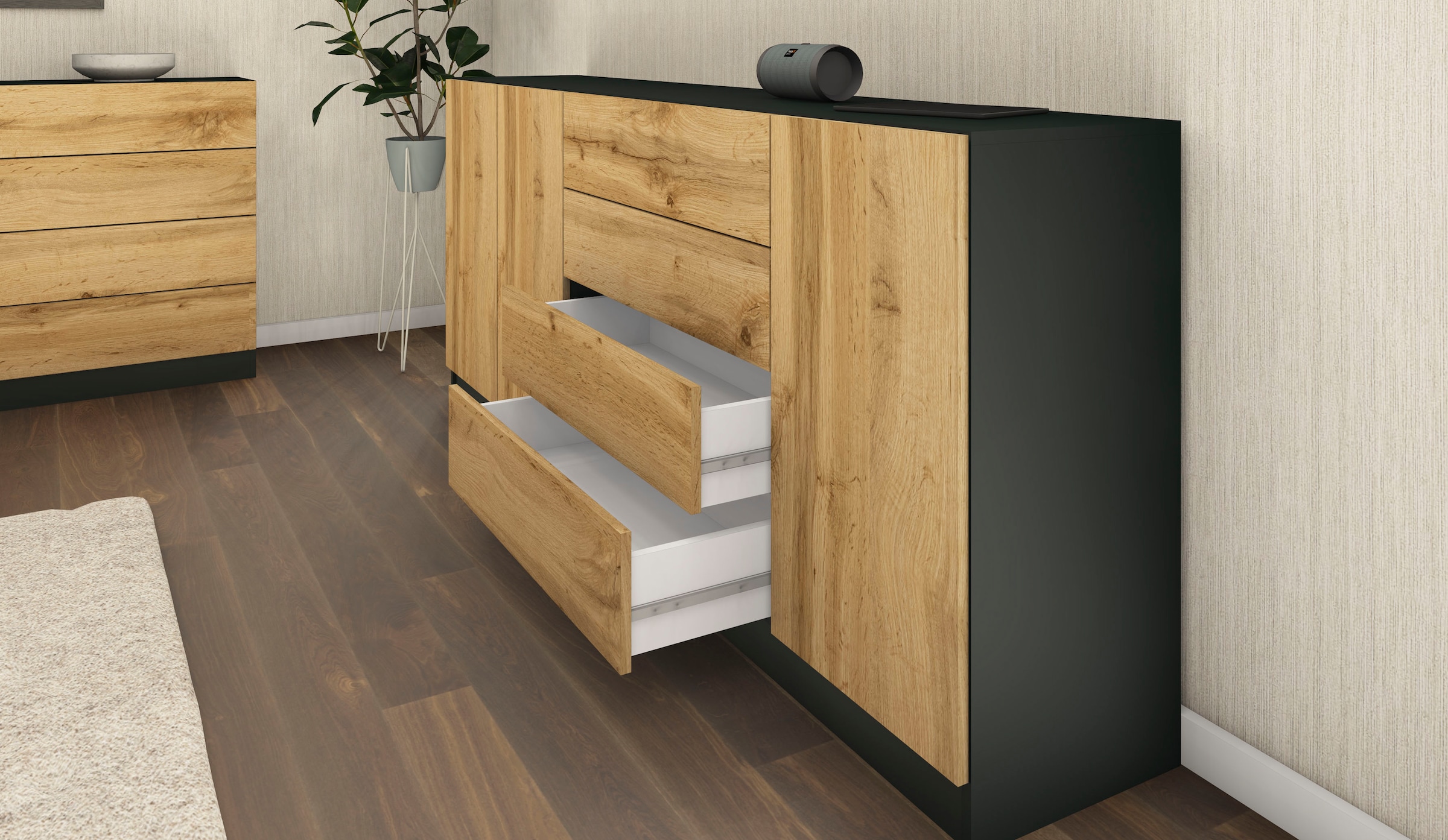 borchardt Möbel Sideboard »Vaasa«, Breite 190 cm