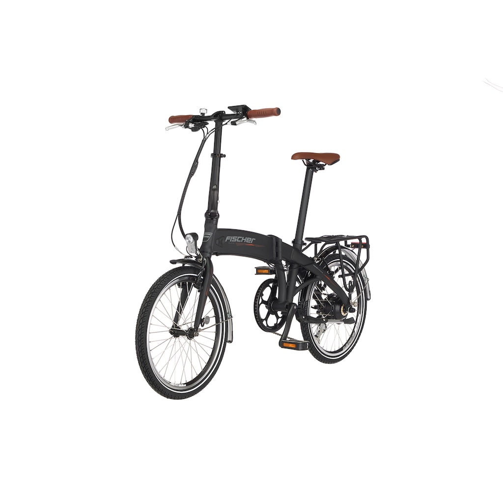 FISCHER Fahrrad E-Bike »E-Faltrad FR18«, 7 Gang, Shimano, ACERA SGS, Heckmotor 250 W