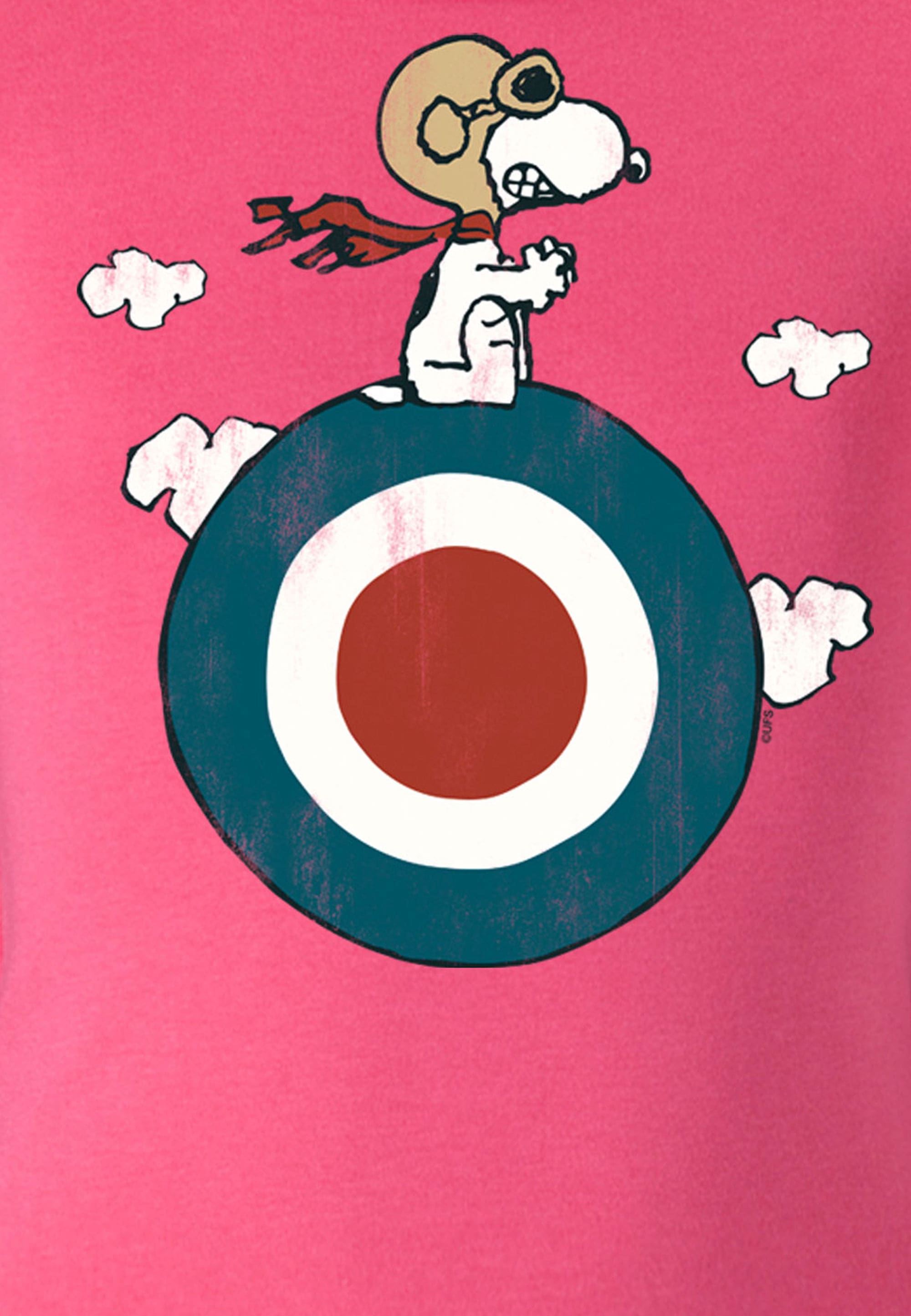 LOGOSHIRT T-Shirt »Snoopy - Target«, mit lizenziertem Originaldesign