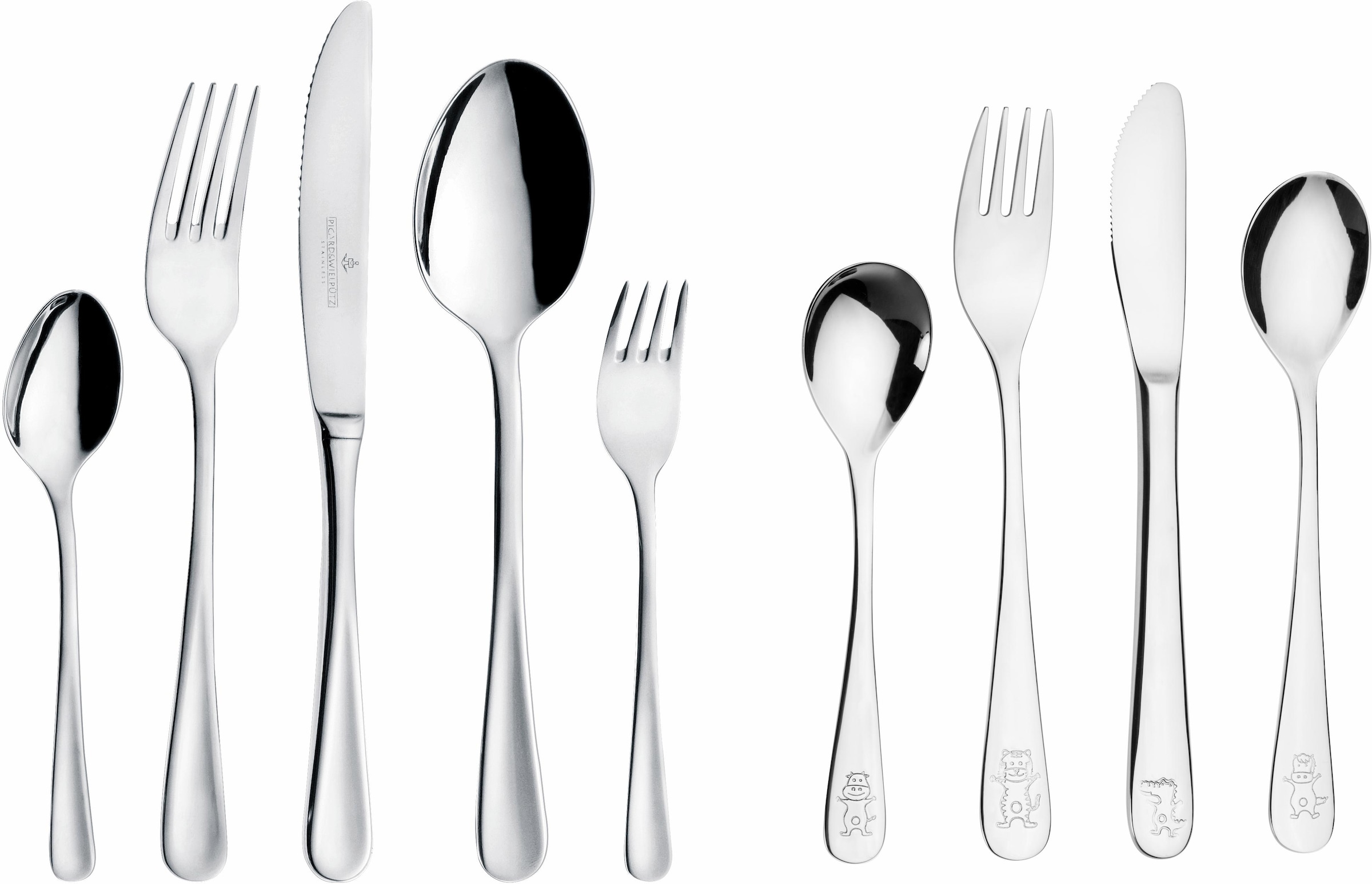 Picard & Wielpütz Solingen Besteck-Set "Casino" inkl. Kinderbesteck, ideal günstig online kaufen