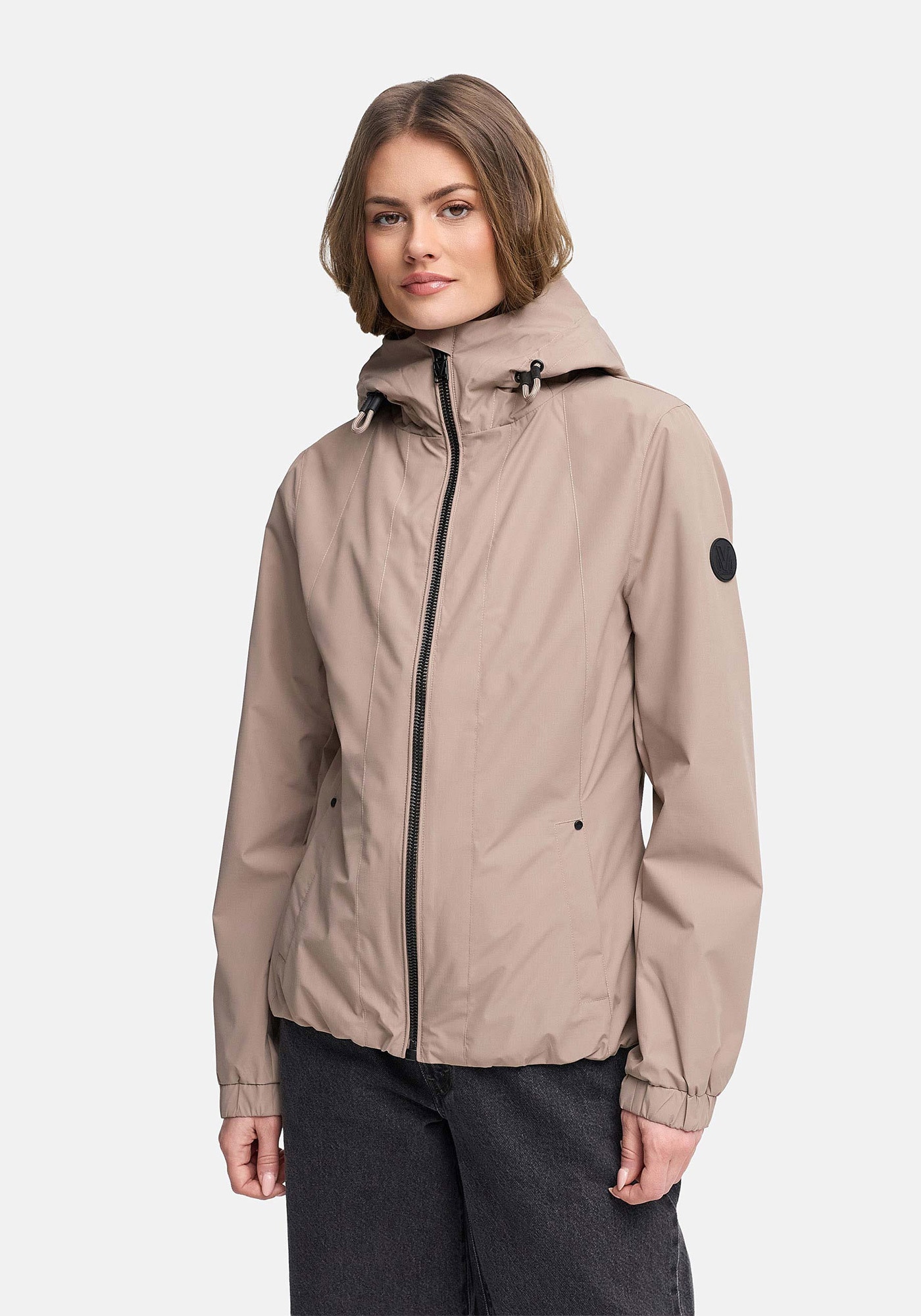 Marikoo "Yoshikoo" Sportliche Funktionsjacke mit Kapuze und hochschließendem Kragen