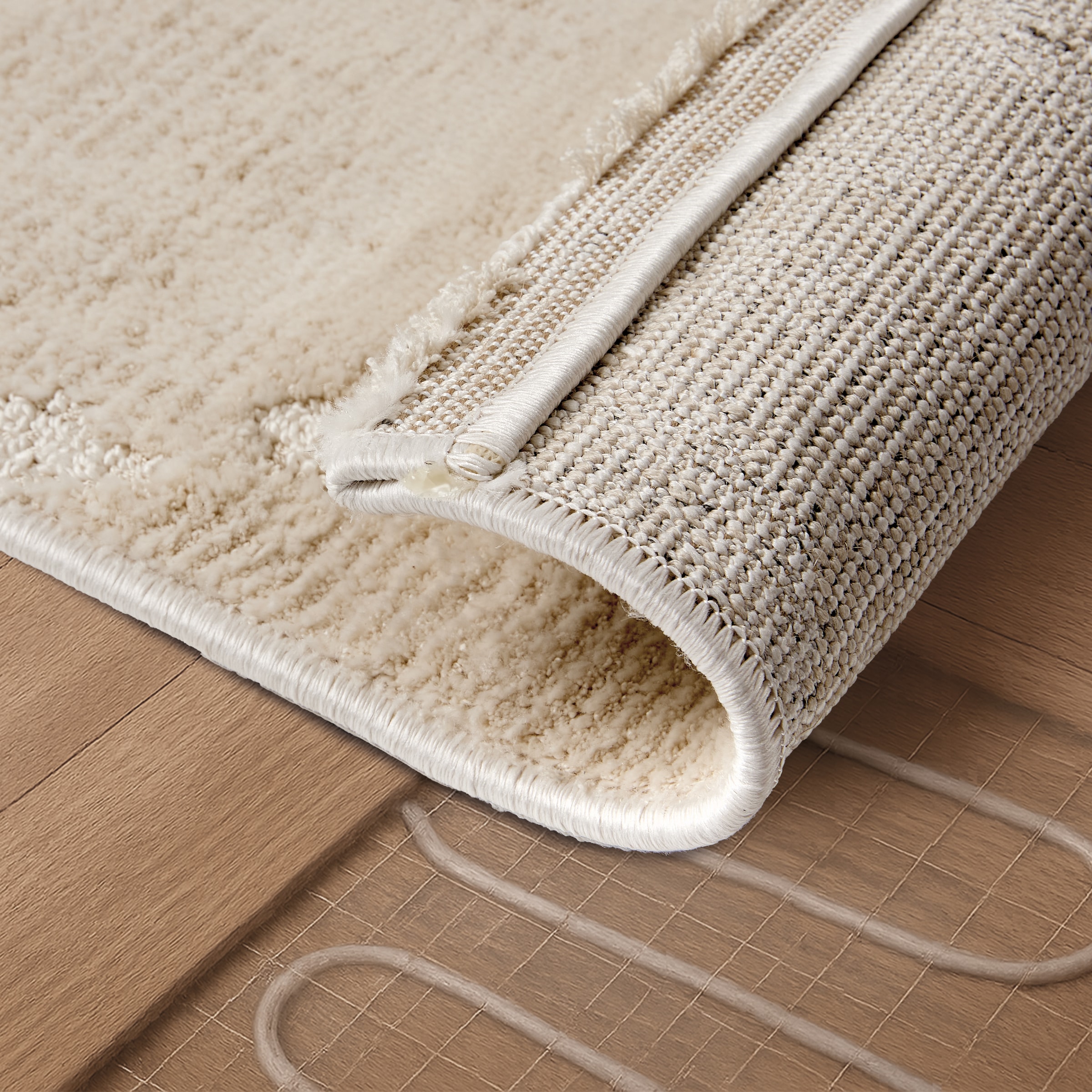 ASTRA Teppich »Lou 252«, rechteckig, 10 mm Höhe, Hoch Tief Struktur, Kurzflor, Wohnzimmer, Schlafzimmer