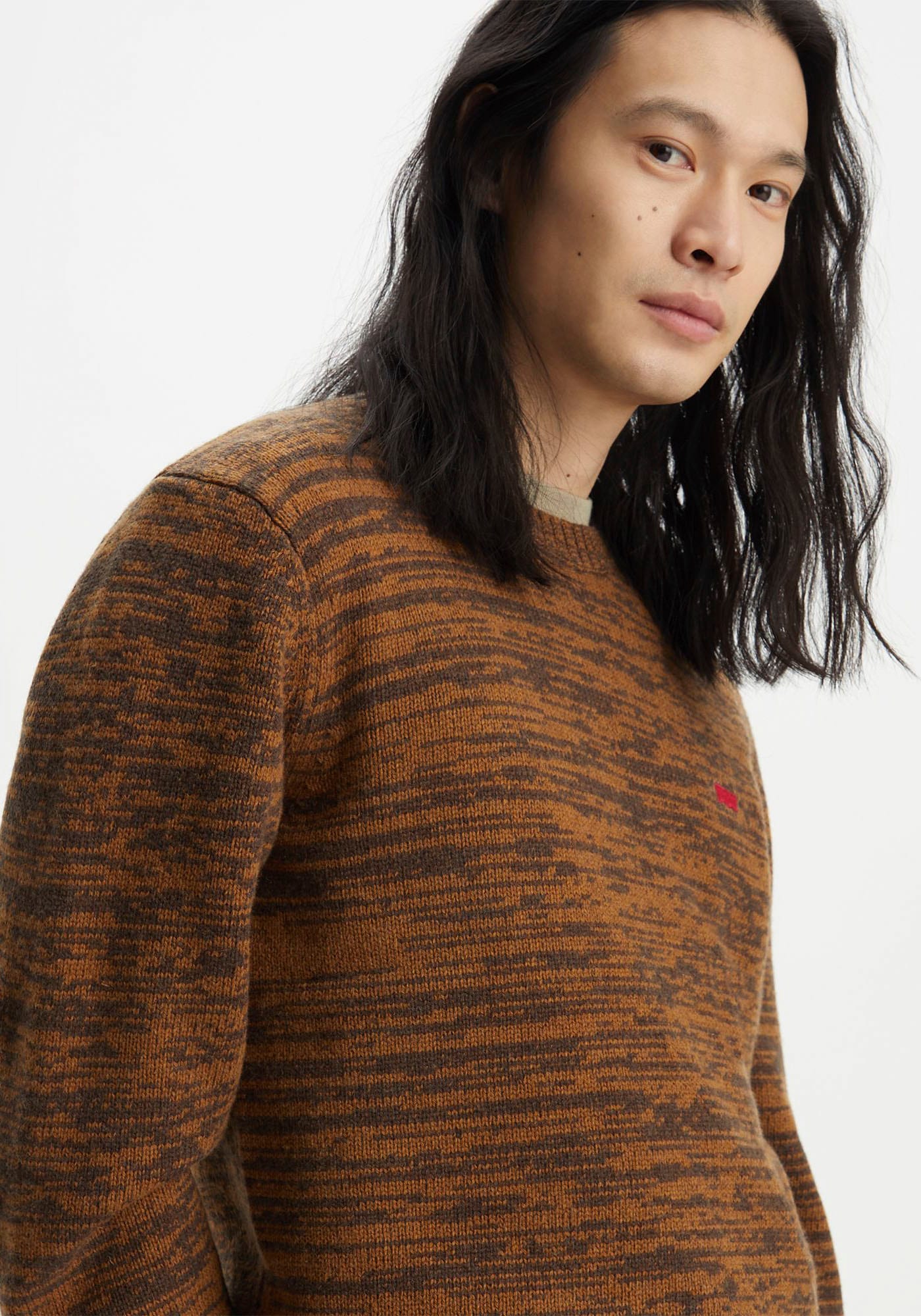 Levi's® Wollpullover »ORIGINAL HM SWEATER«, in klassischer Rundhalsform