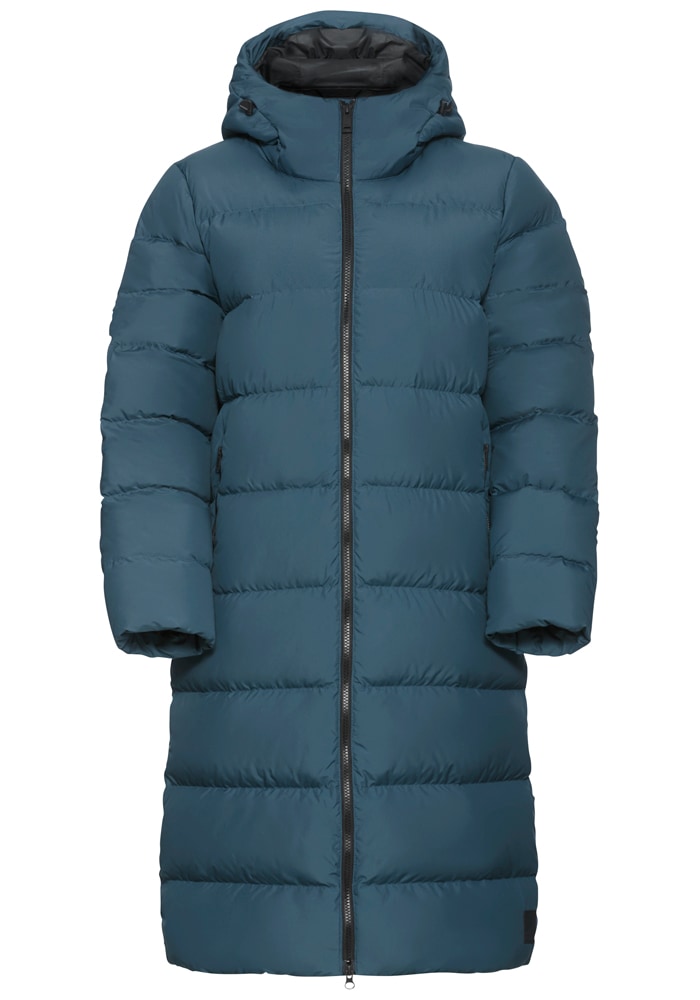 Jack Wolfskin Daunenmantel »FROZEN PALACE COAT W«, Wärmend, winddicht, Daunenjacke
