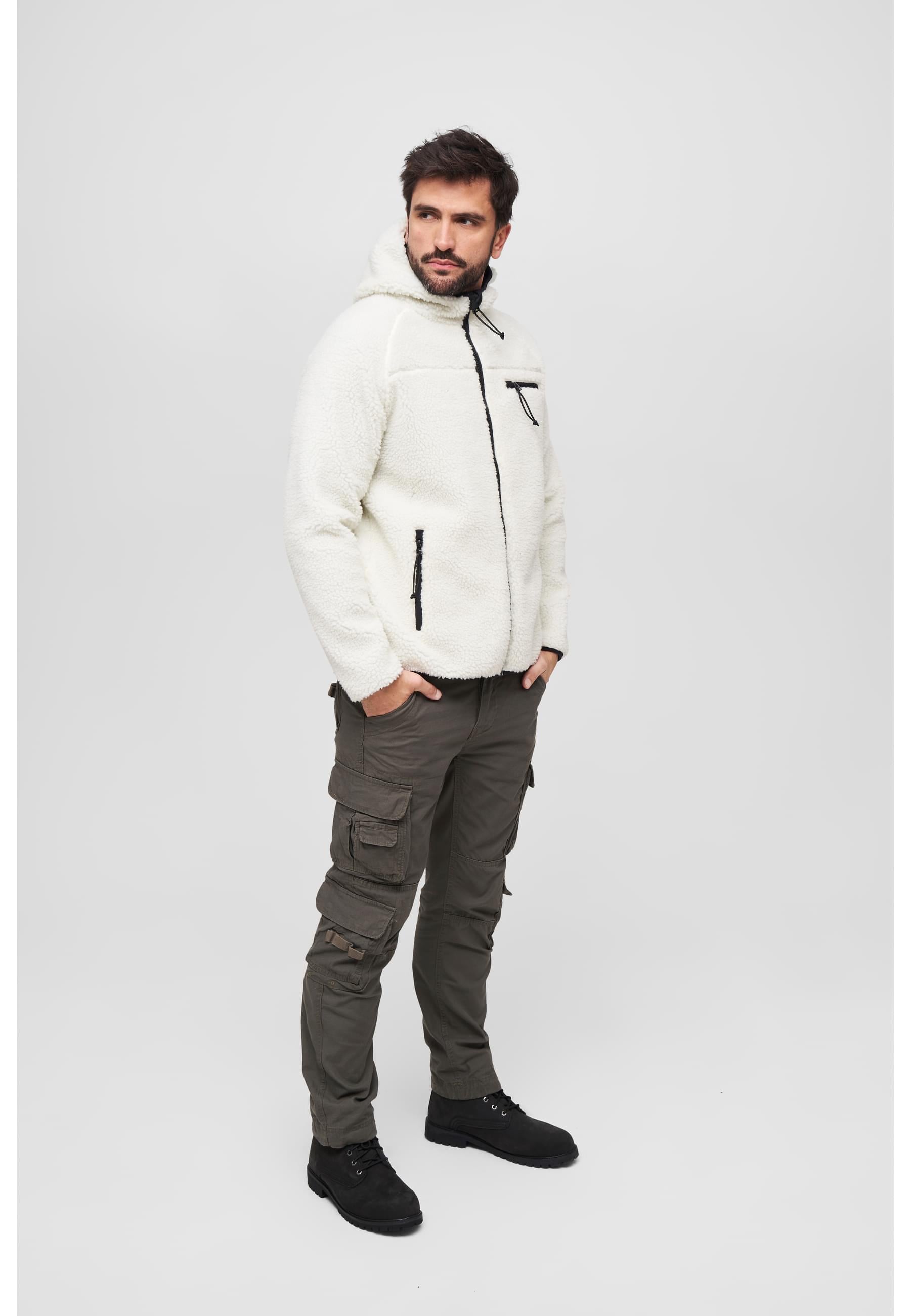 Brandit Anorak »Brandit Herren Teddyfleece Worker Jacket«, (1 St.), mit Kapuze