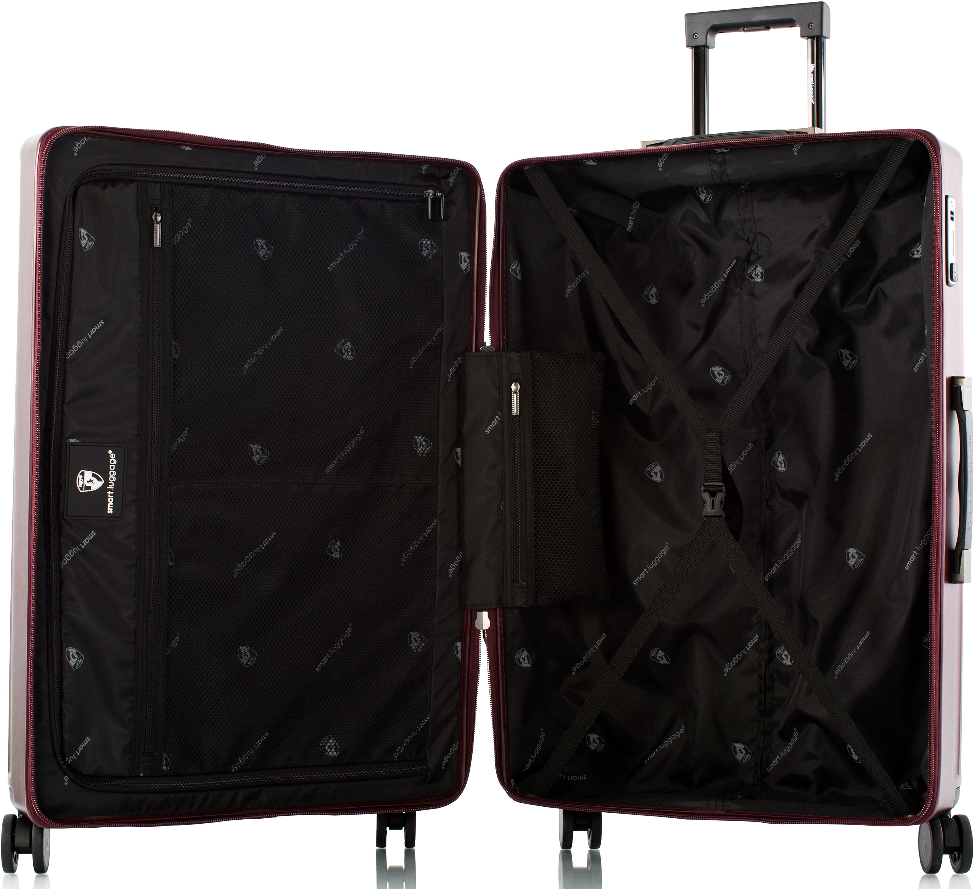 Thumbnail - Heys Hartschalen-Trolley "Smart Luggage, in verschiedenen Farben und Größen", 4 Rollen, Heys x Joachim Llambi Handgepäck...