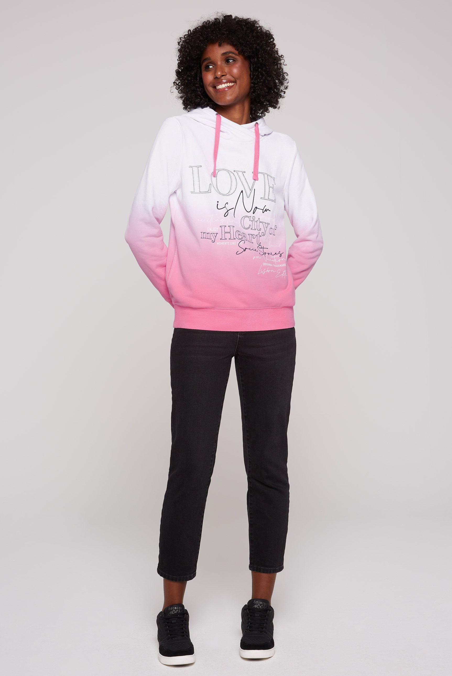 SOCCX Kapuzensweatshirt, mit Taschen
