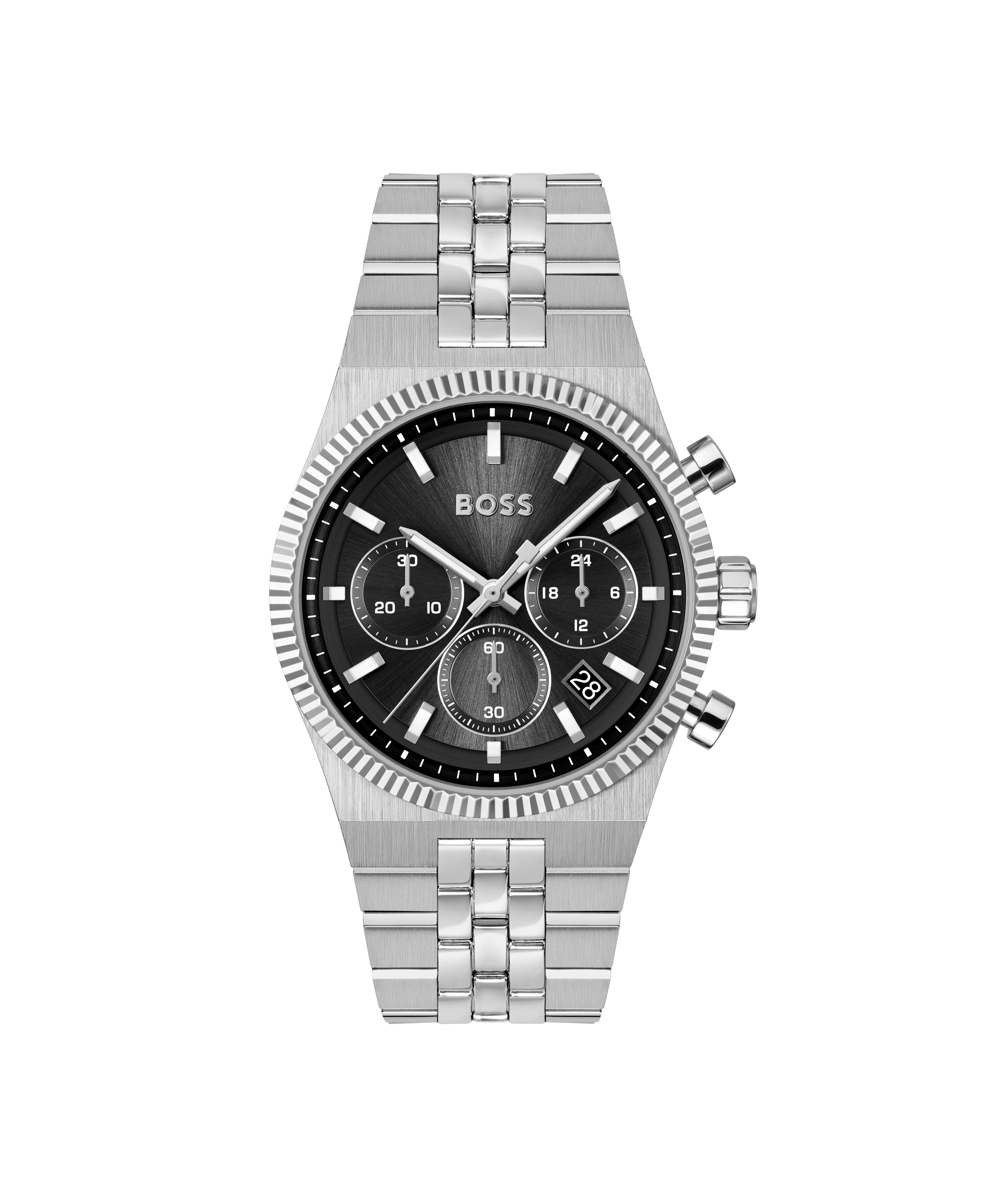 Boss Montre 1514307 41mm Silver / Black One Size Homme
