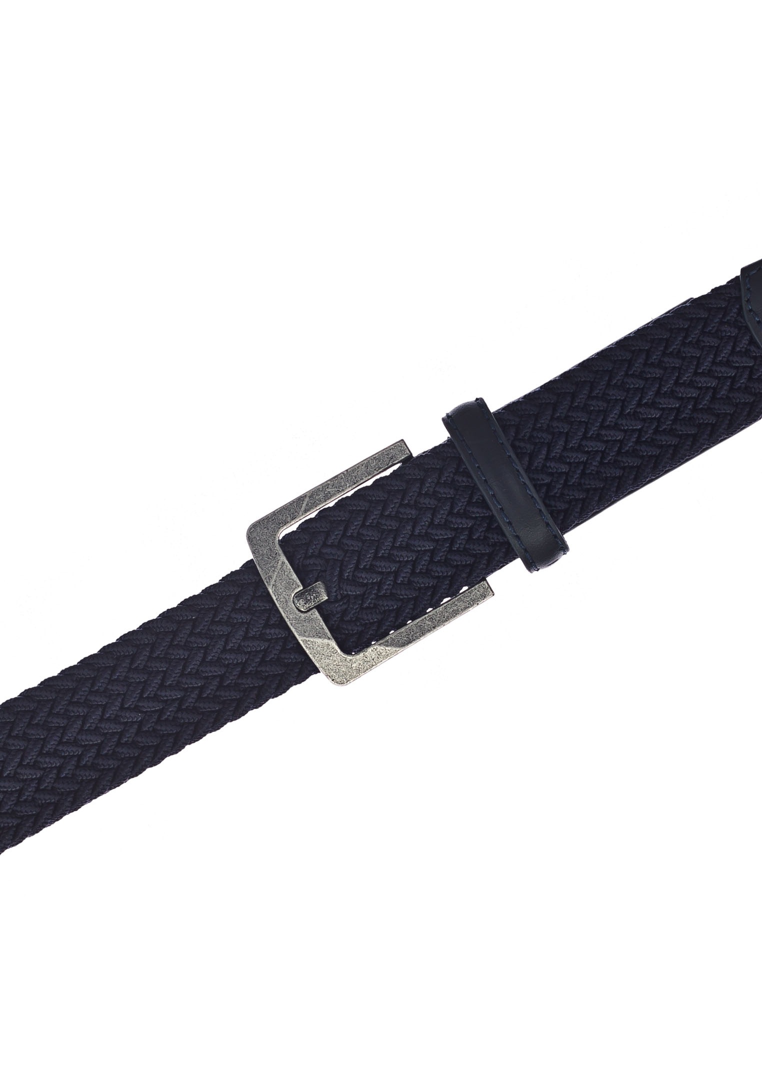 MUSTANG Flechtgürtel, Elastisch in Flechtoptik, mit markanten Lederdetails, günstig online kaufen