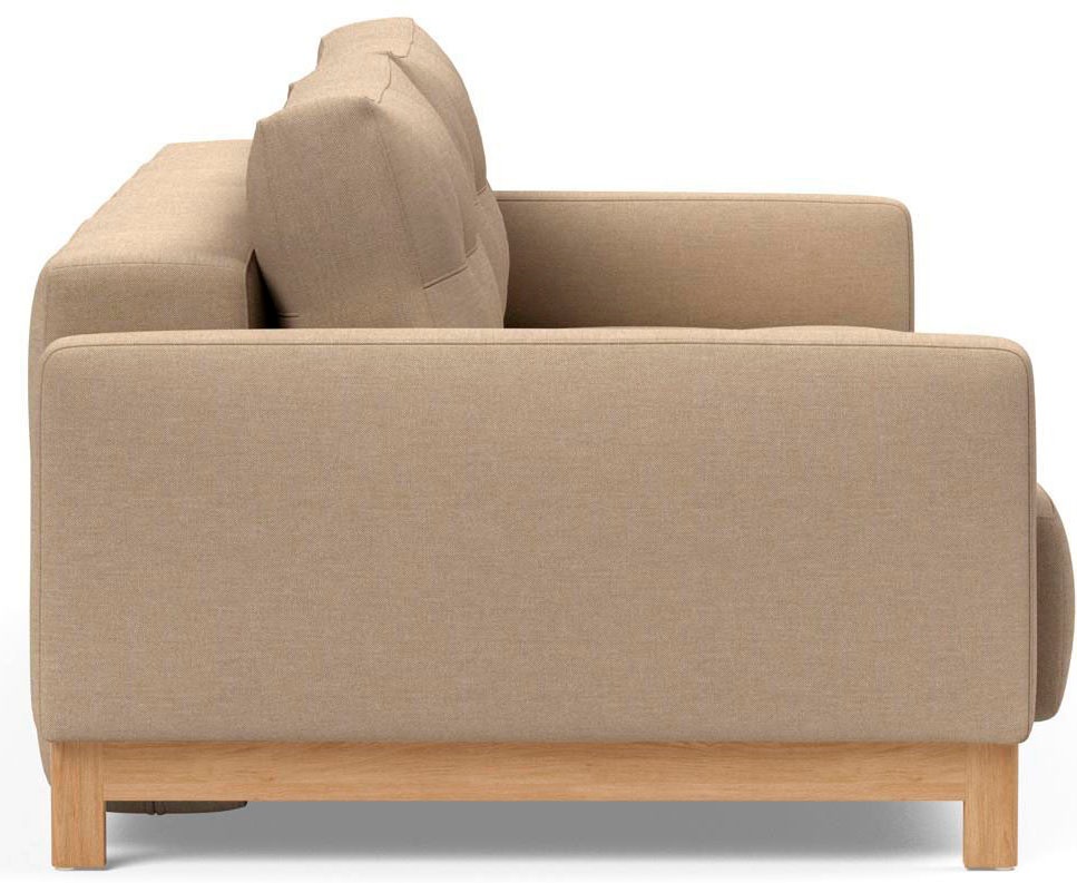 Thumbnail - INNOVATION LIVING ™ Schlafsofa "Pyxis 3-Sitzer mit extrabreiter Bettfunktion, Skandi-Design", Multifunktionssofa, extrab...