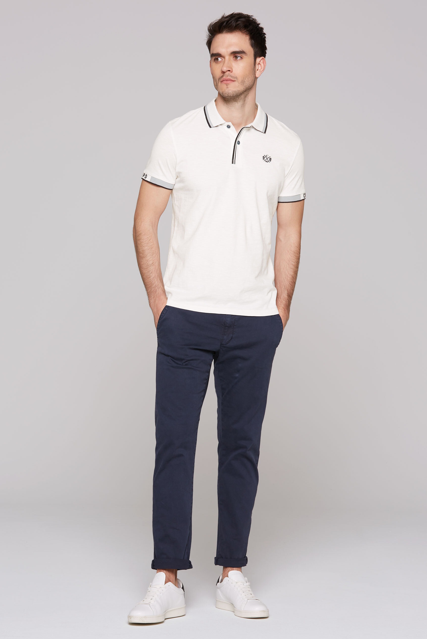 CMPD Poloshirt, aus Baumwolle