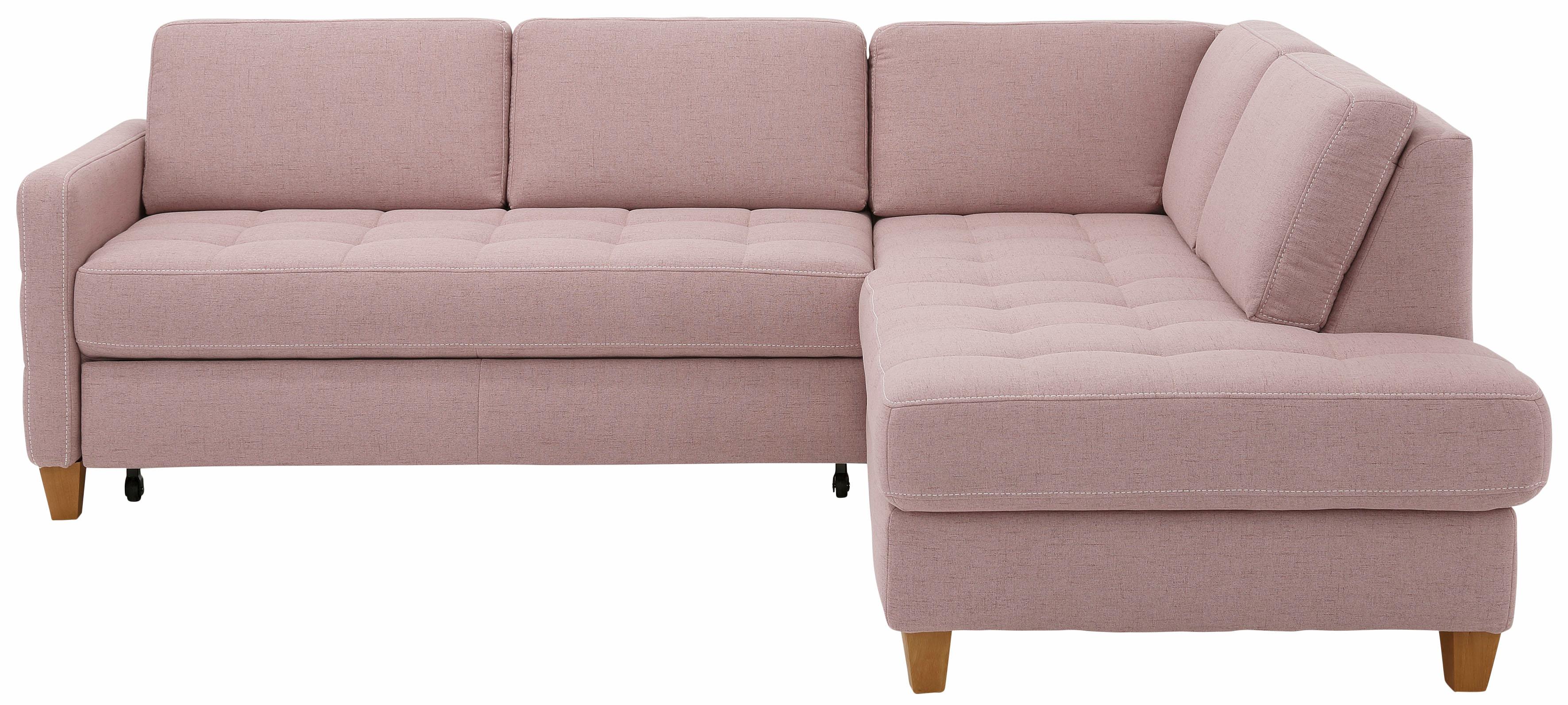 Home affaire Ecksofa "Earl L-Form" wahlweise auch mit Schlaffunktion oder Schlaffunktion mit Bettkasten