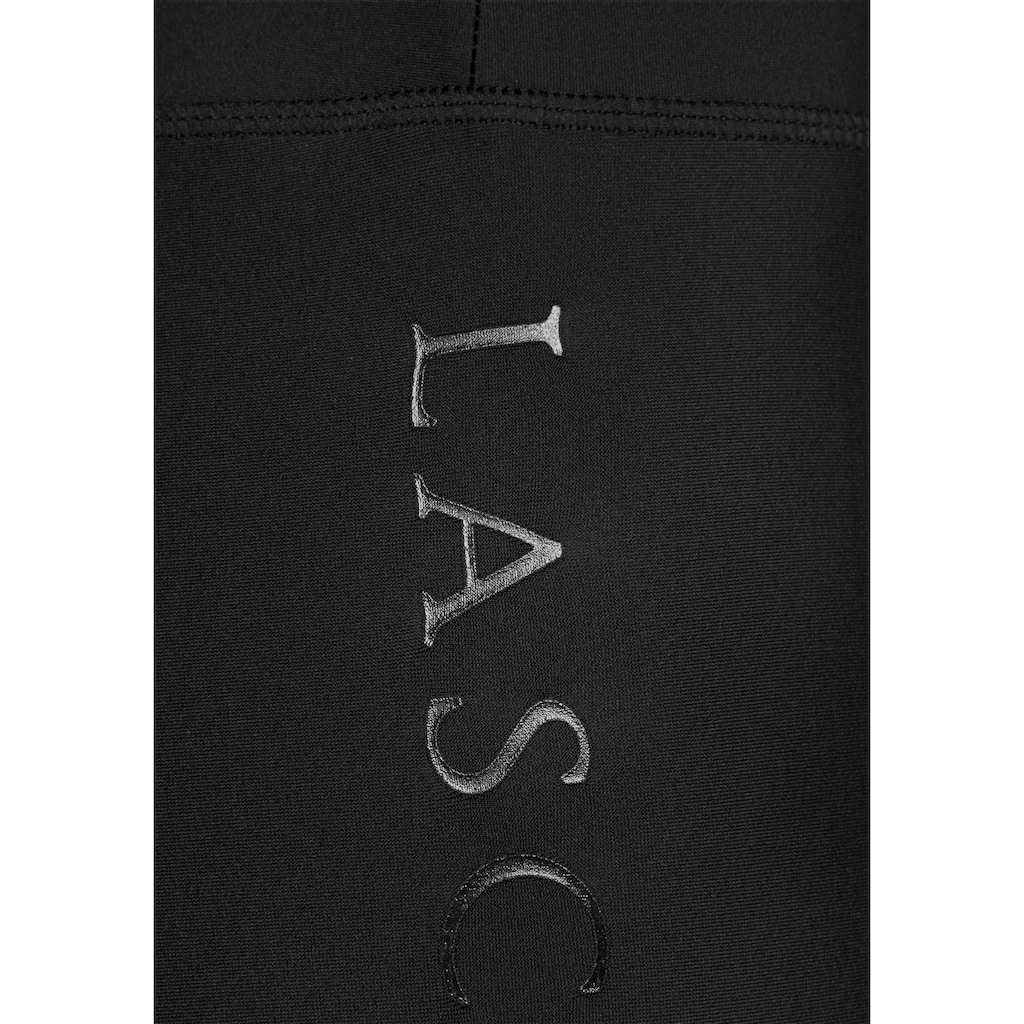 LASCANA ACTIVE Caprileggings, mit glänzendem Logoschriftzug