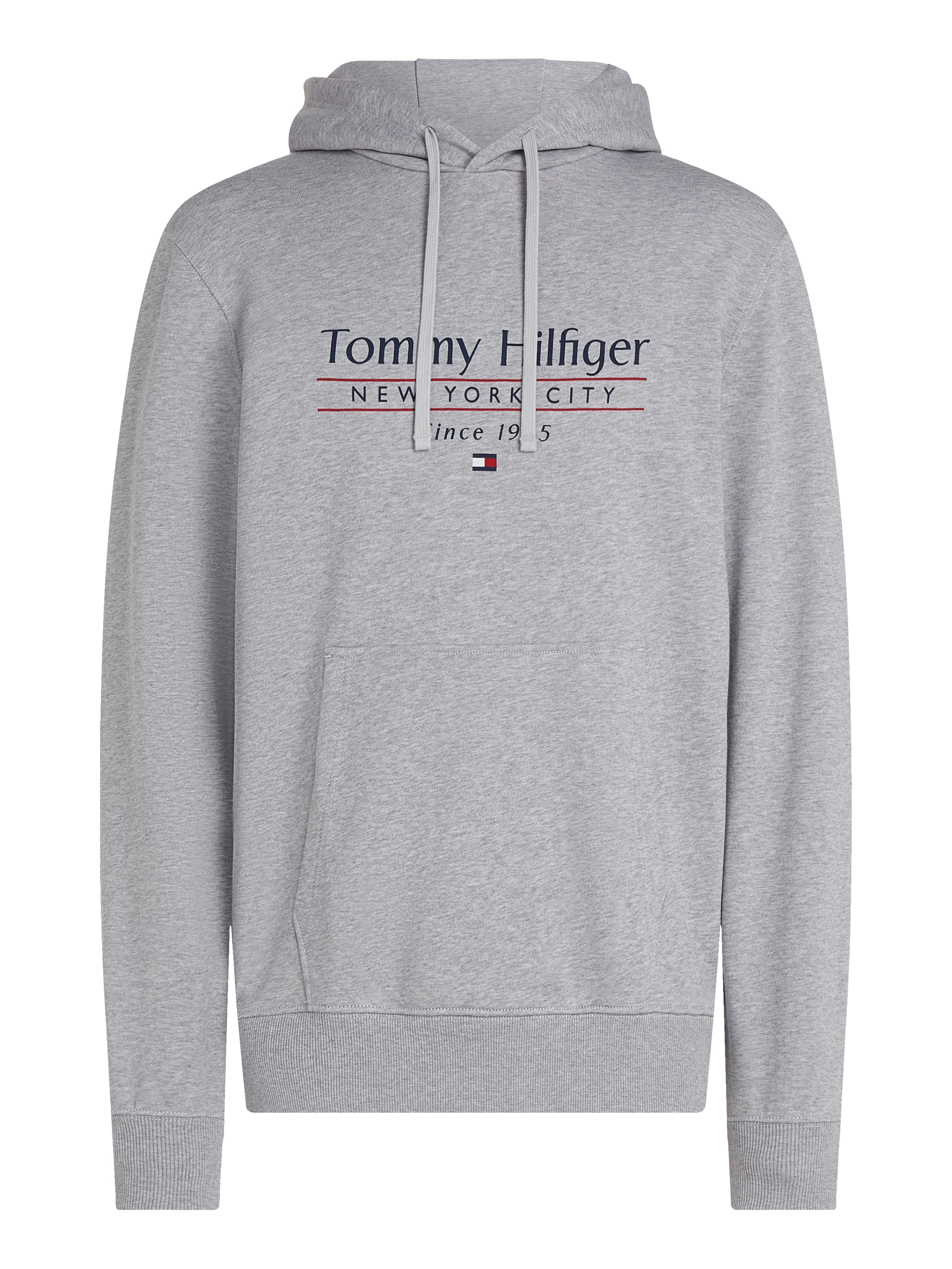 Tommy Hilfiger Hoodie »HILFIGER CENTER STACK HOODY«, mit großem mehrfarbigen Print