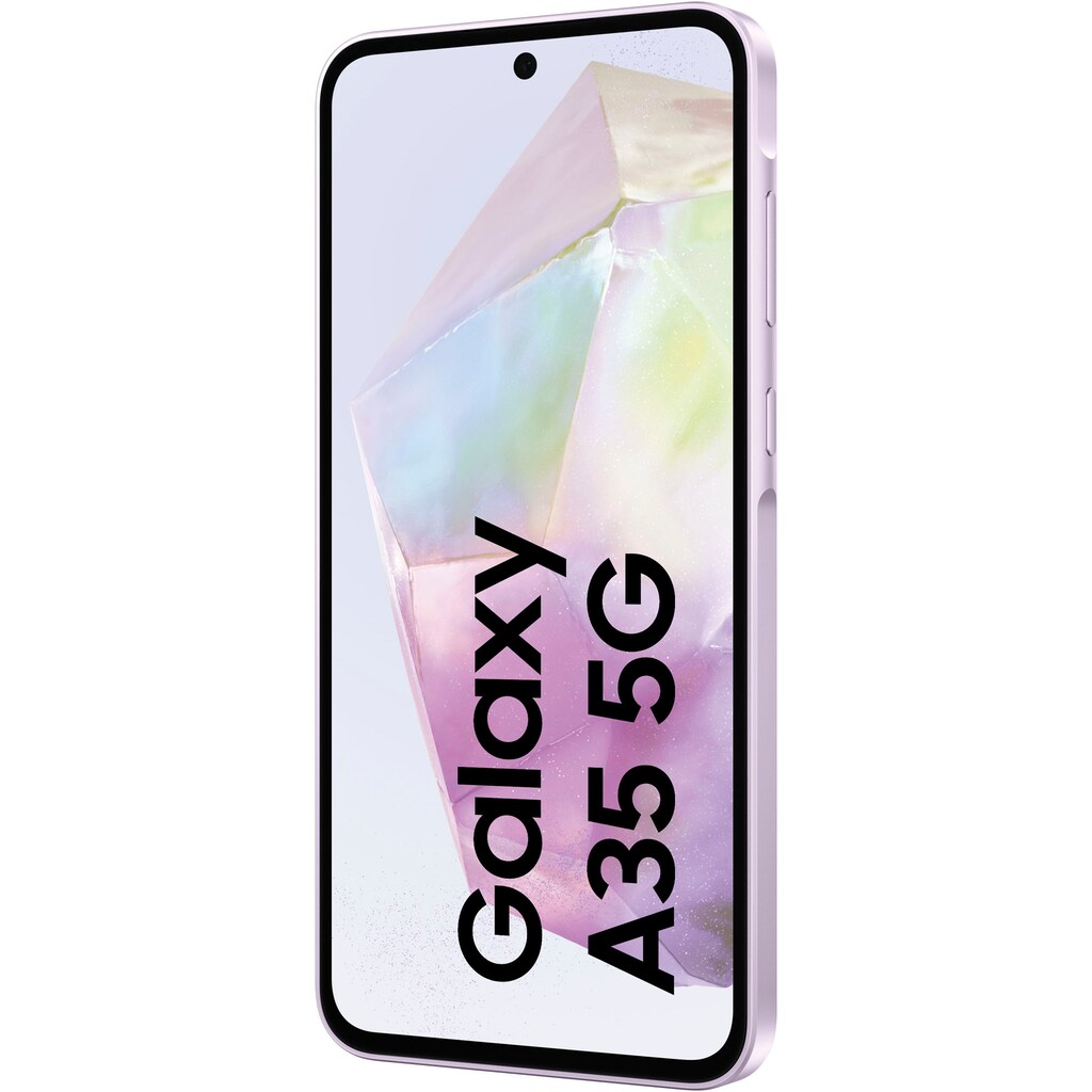 Samsung Smartphone »Galaxy A35 5G 128GB«, Flieder, 16,83 cm/6,6 Zoll, 128 GB Speicherplatz, 50 MP Kamera