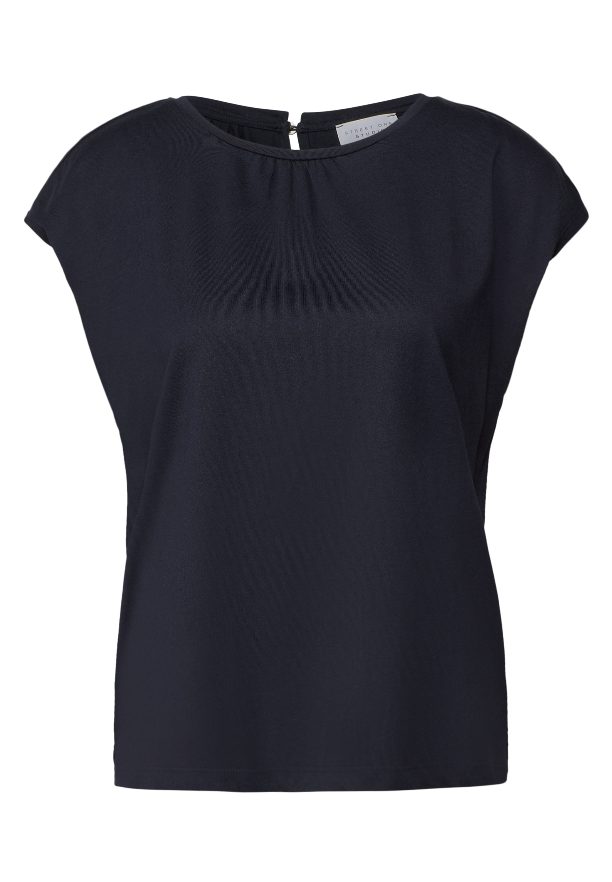 STREET ONE T-Shirt, aus elastischem Materialmix