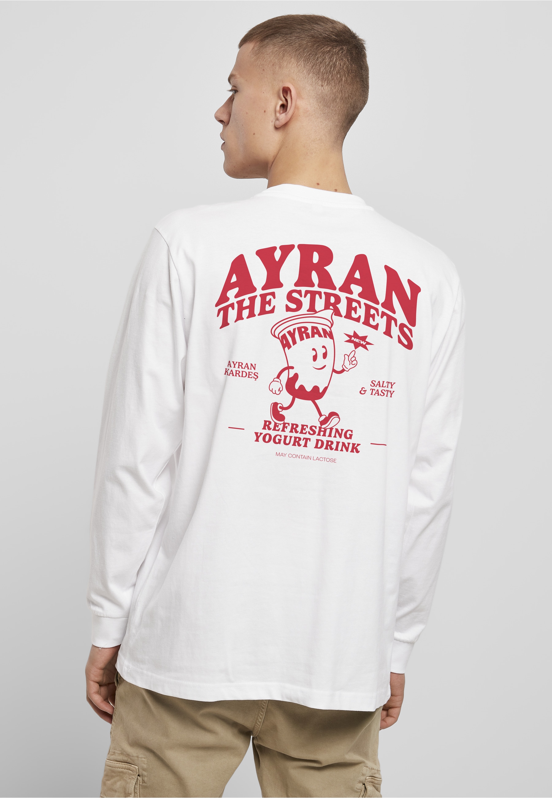 MisterTee T-Shirt »MisterTee Herren Ayran The Streets T-Shirt« 1 Stk.