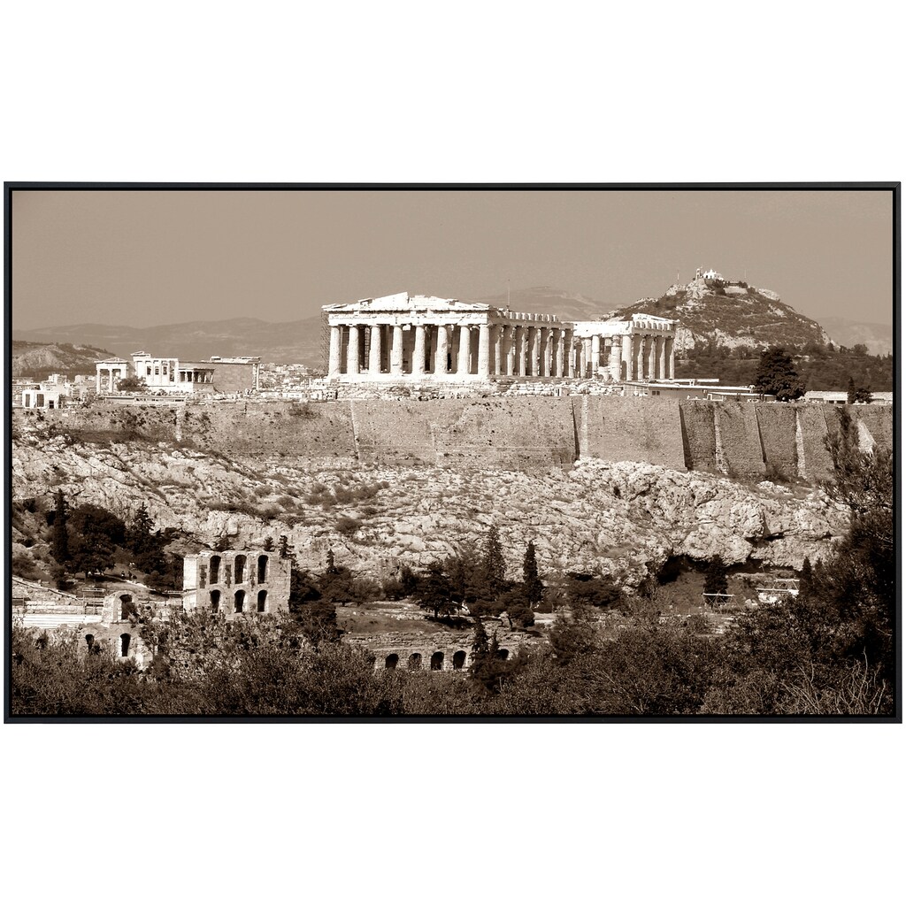 Papermoon Infrarotheizung »Griechenland Sepia«