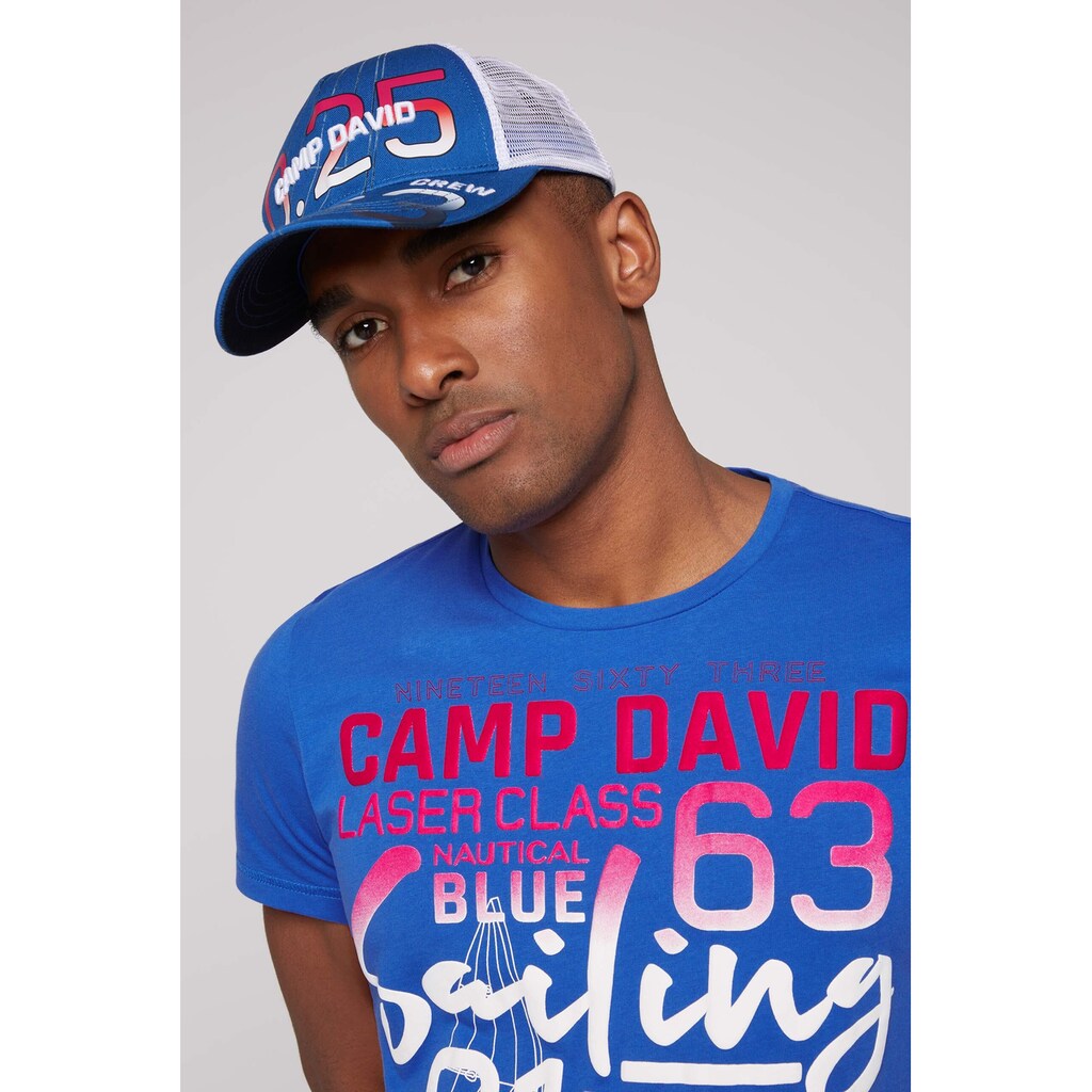 CAMP DAVID Rundhalsshirt